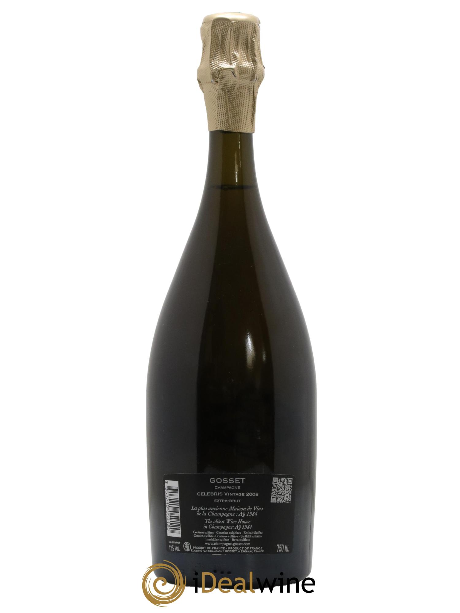 Celebris  Gosset 2008 - Posten von 1 Flasche - 1
