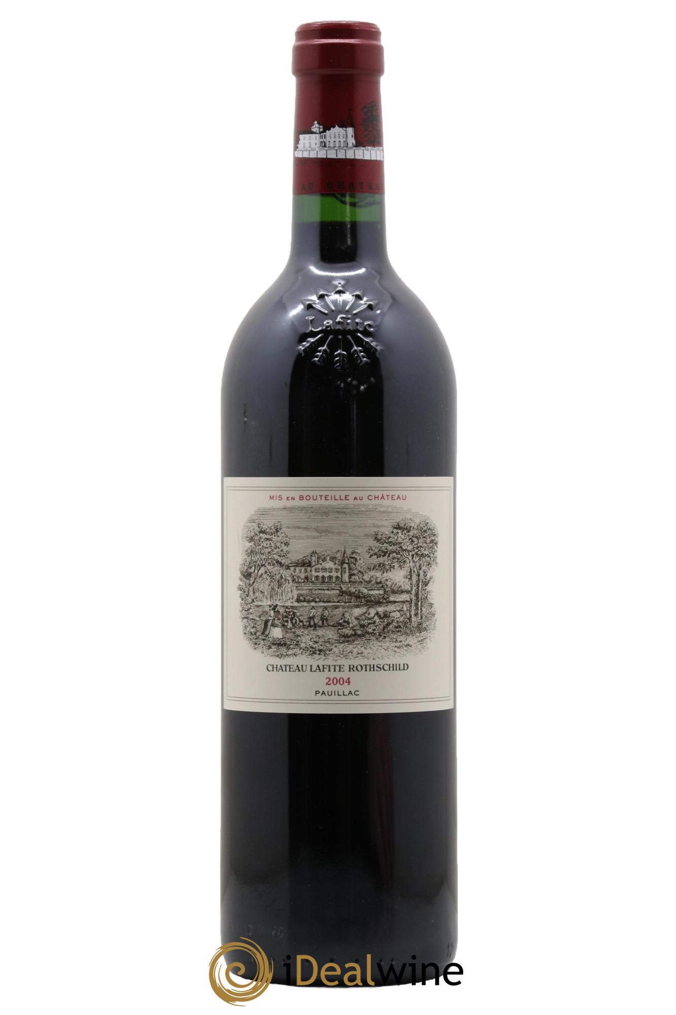 Château Lafite Rothschild 1er Grand Cru Classé 2004 - Lot de 1 bouteille - 0