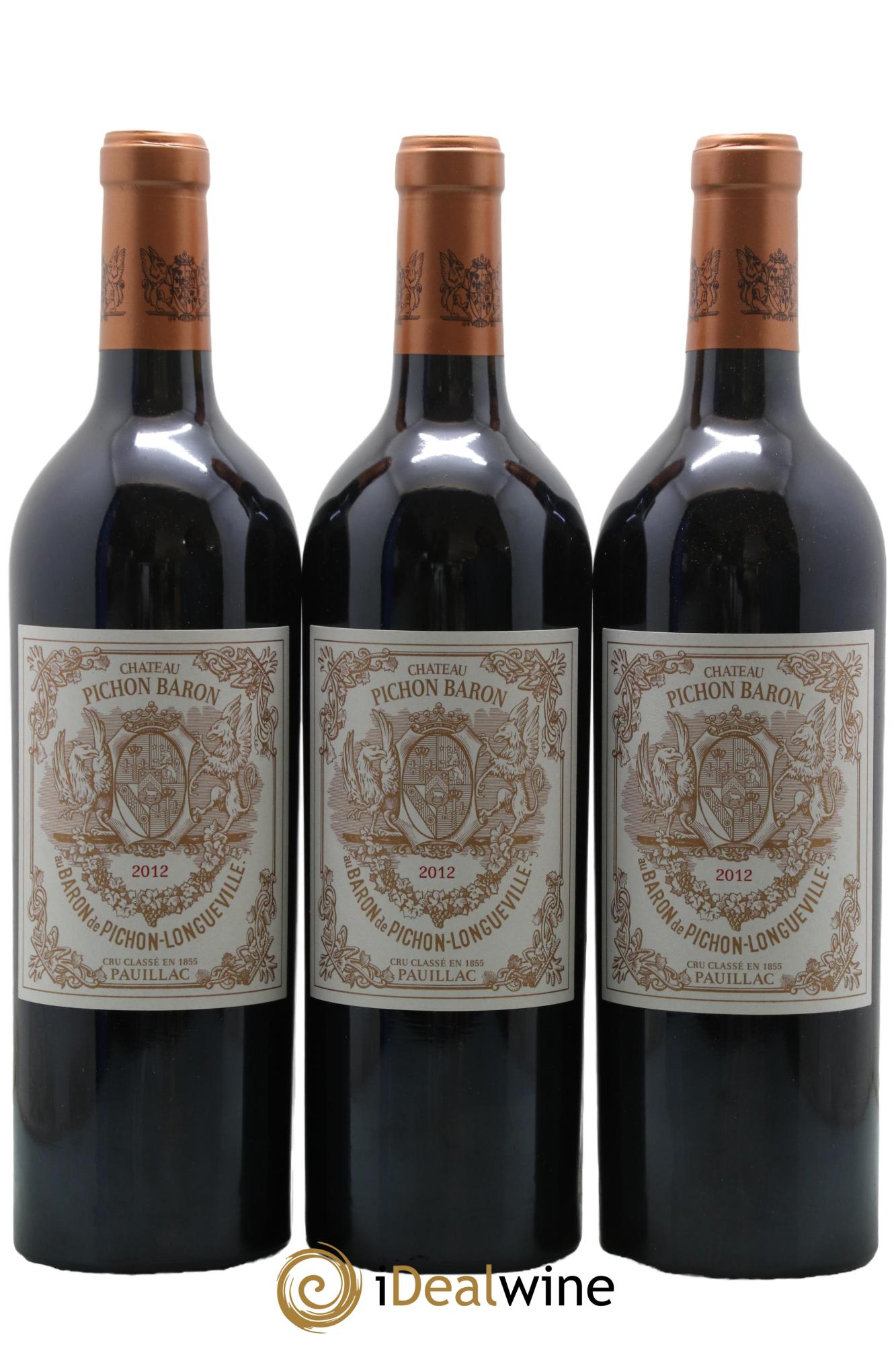 Pichon Longueville Baron 2ème Grand Cru Classé 2012 - Lot de 12 bouteilles - 2