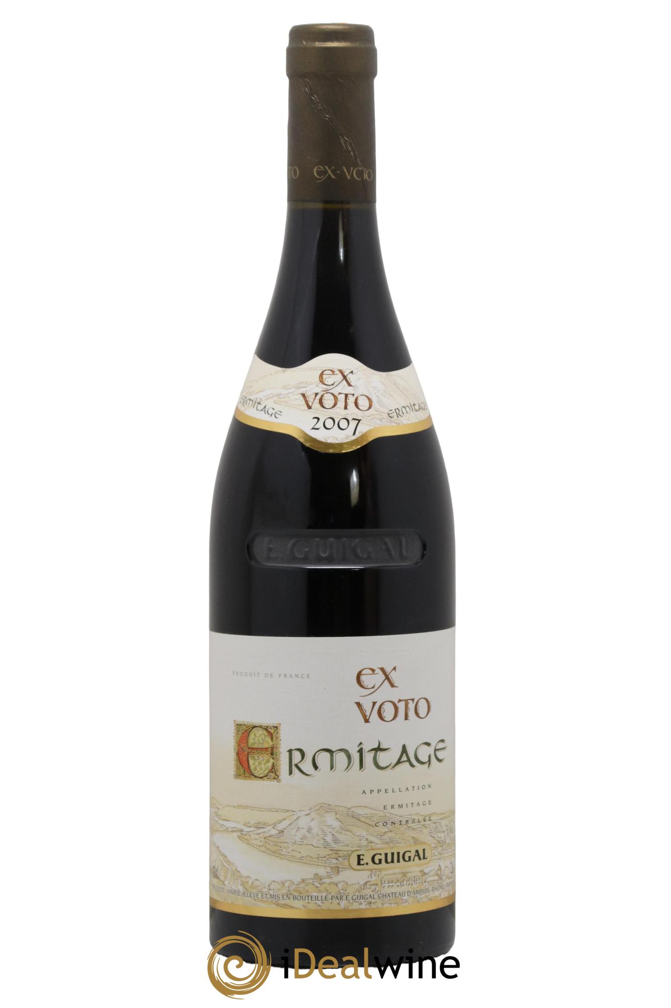 Ermitage Ex Voto Guigal 2007 - Posten von 1 Flasche - 0