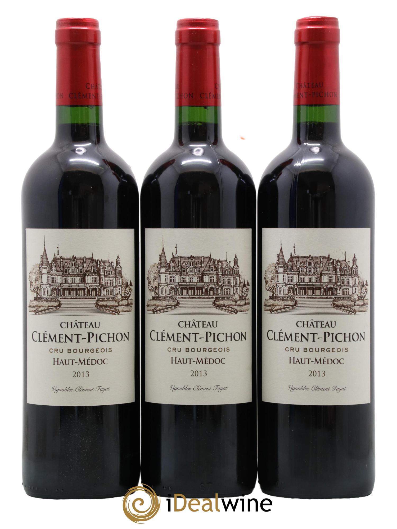 Château Clément-Pichon Cru Bourgeois 2013 - Lot de 12 bouteilles - 4