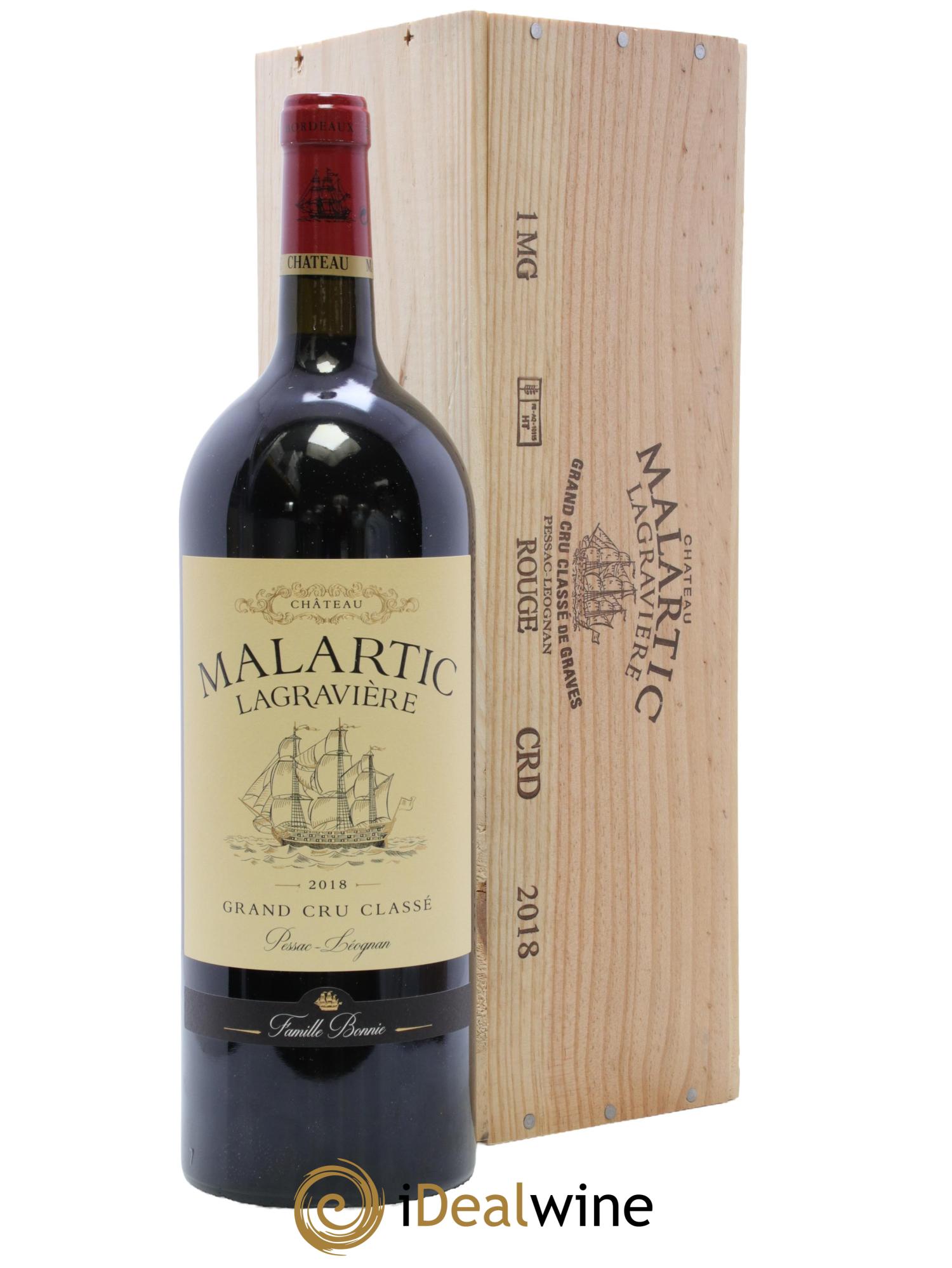 Château Malartic-Lagravière Cru Classé de Graves 2018 - Posten von 1 Magnum - 0