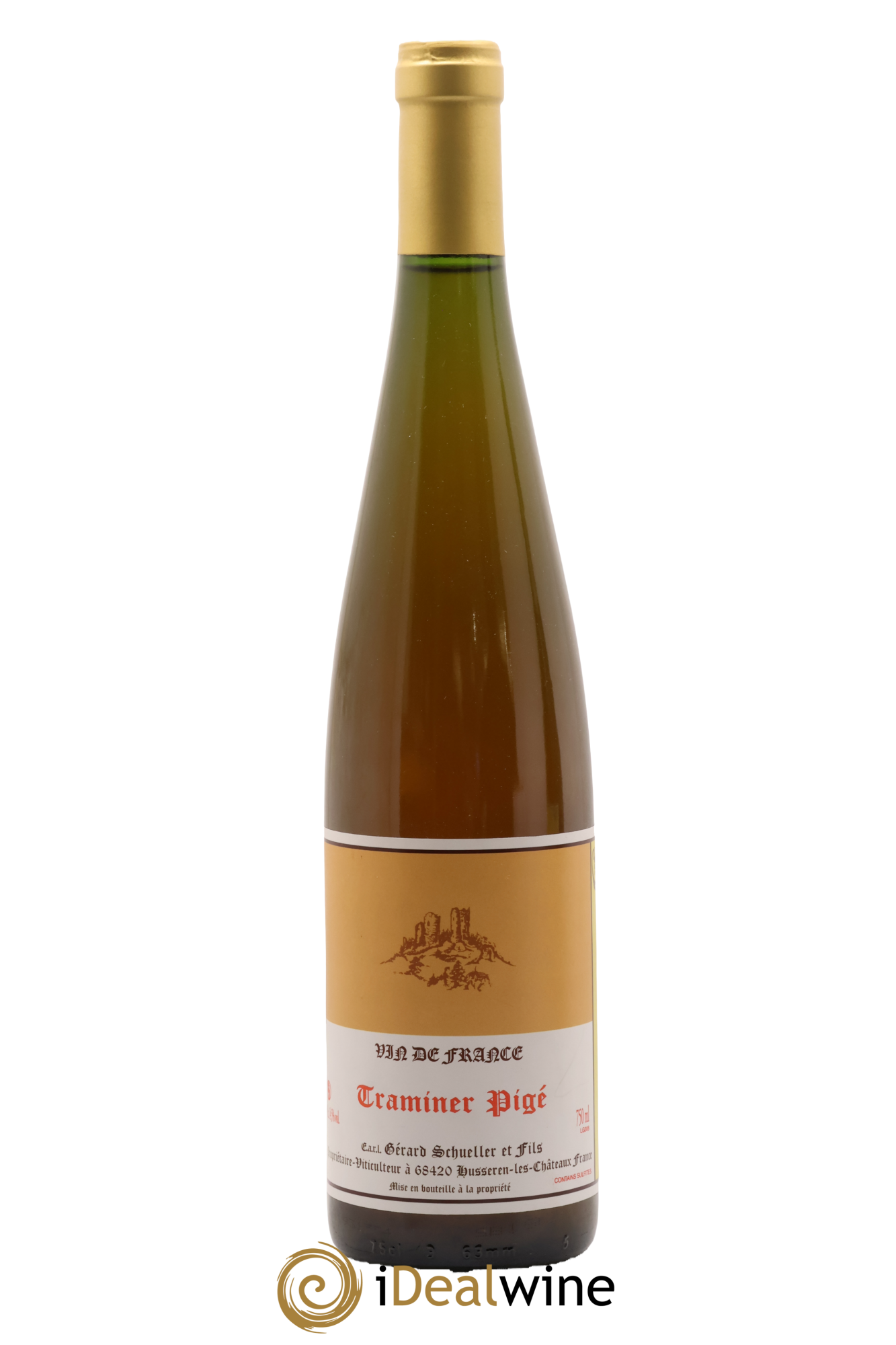 Vin de France Traminer Pigé H Gérard Schueller (Domaine) 2023 - Lot of 1 bottle - 1