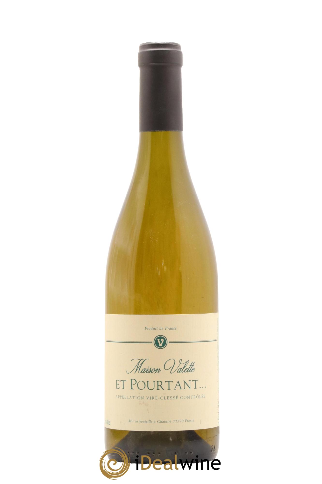 Viré-Clessé Et Pourtant... Valette (Domaine) - Lot de 1 bouteille - 0