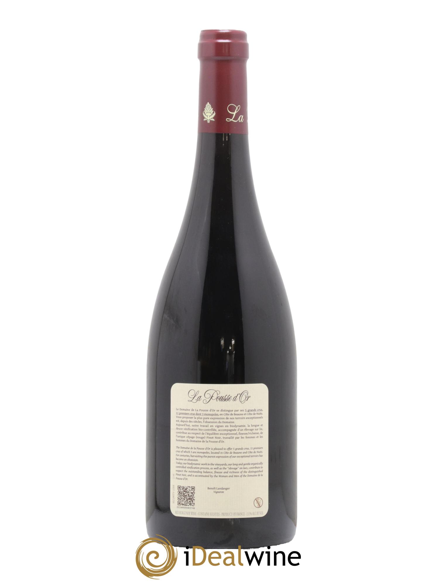 Chambolle-Musigny 1er Cru Les Amoureuses La Pousse d'Or (Domaine de) 2019 - Lot de 1 bouteille - 1