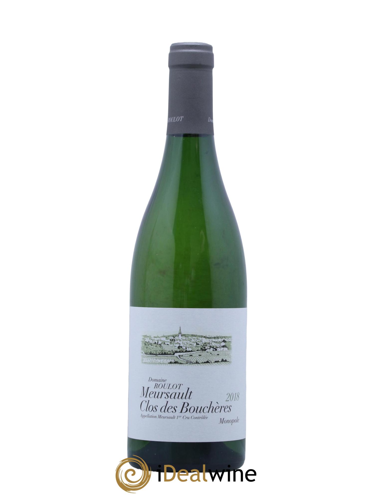 Meursault 1er Cru Clos des Bouchères Roulot (Domaine) 2018 - Lot de 1 bouteille - 0