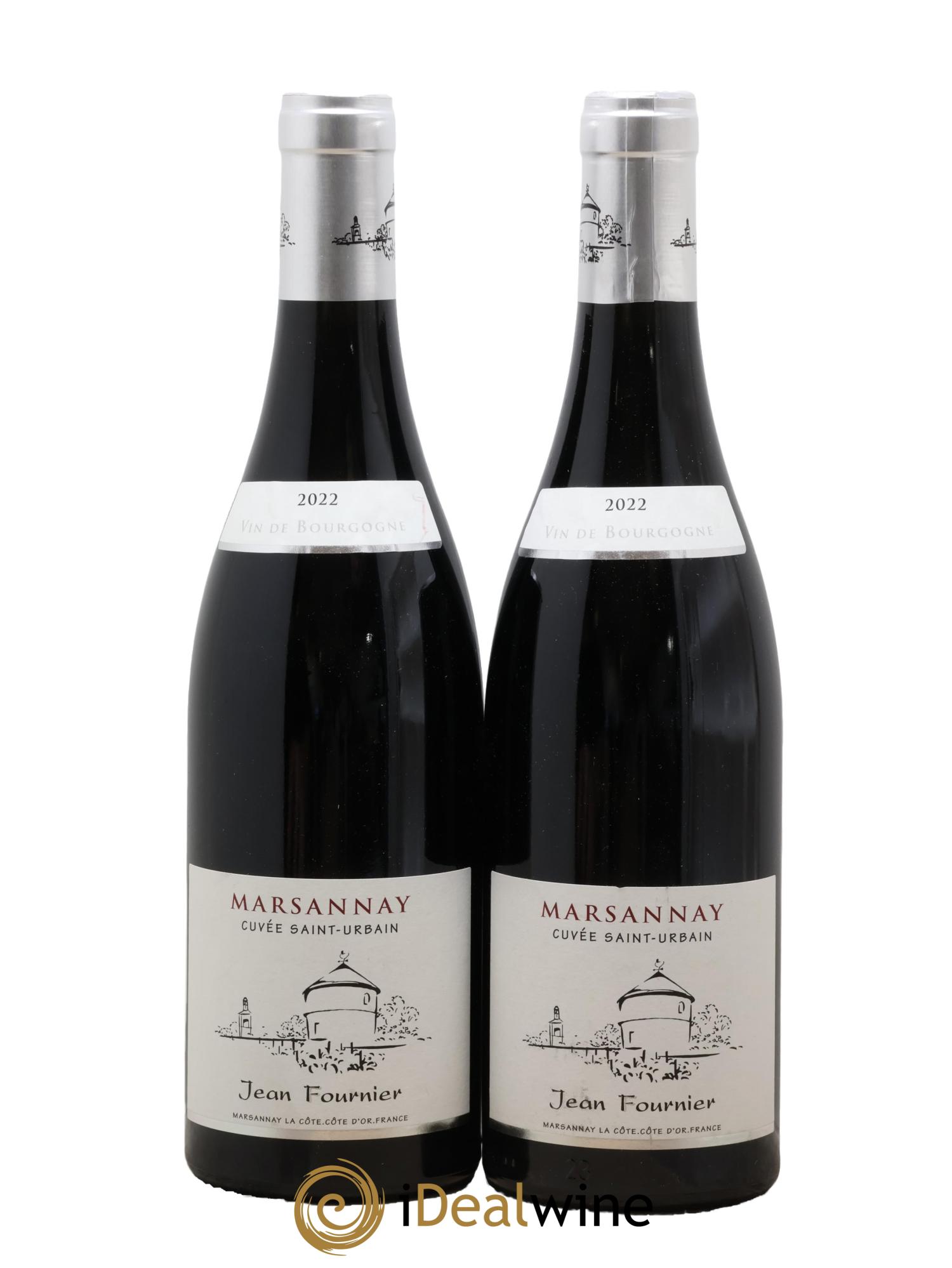 Marsannay Clos Saint-Urbain Jean Fournier (Domaine) 2022 - Lot de 2 bouteilles - 0