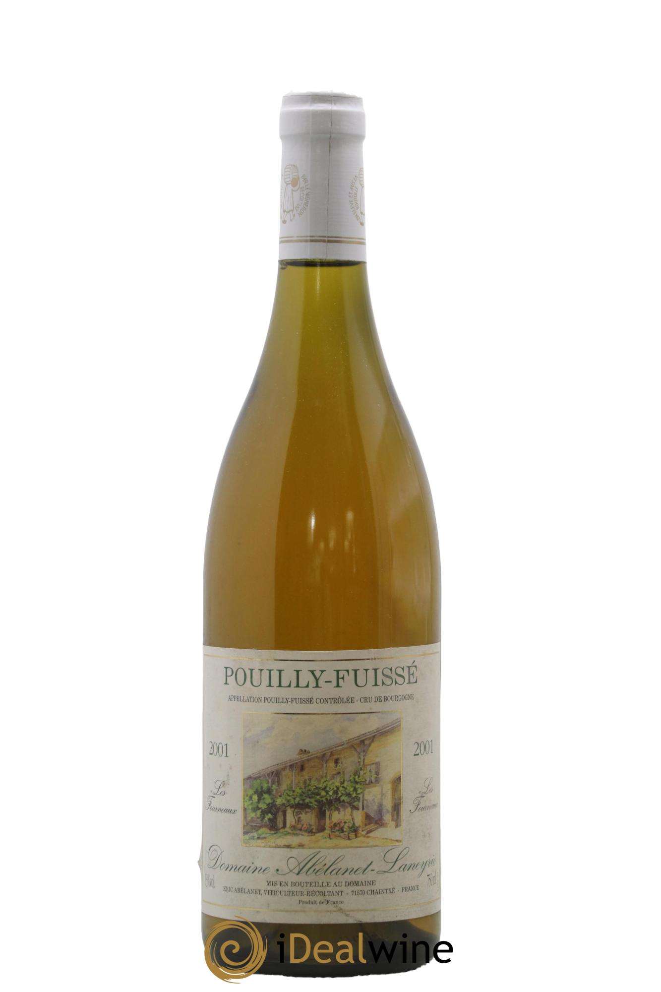 Pouilly-Fuissé Les Fourneaux Abelanet-Laneyrie 2001 - Lot de 1 bouteille - 0