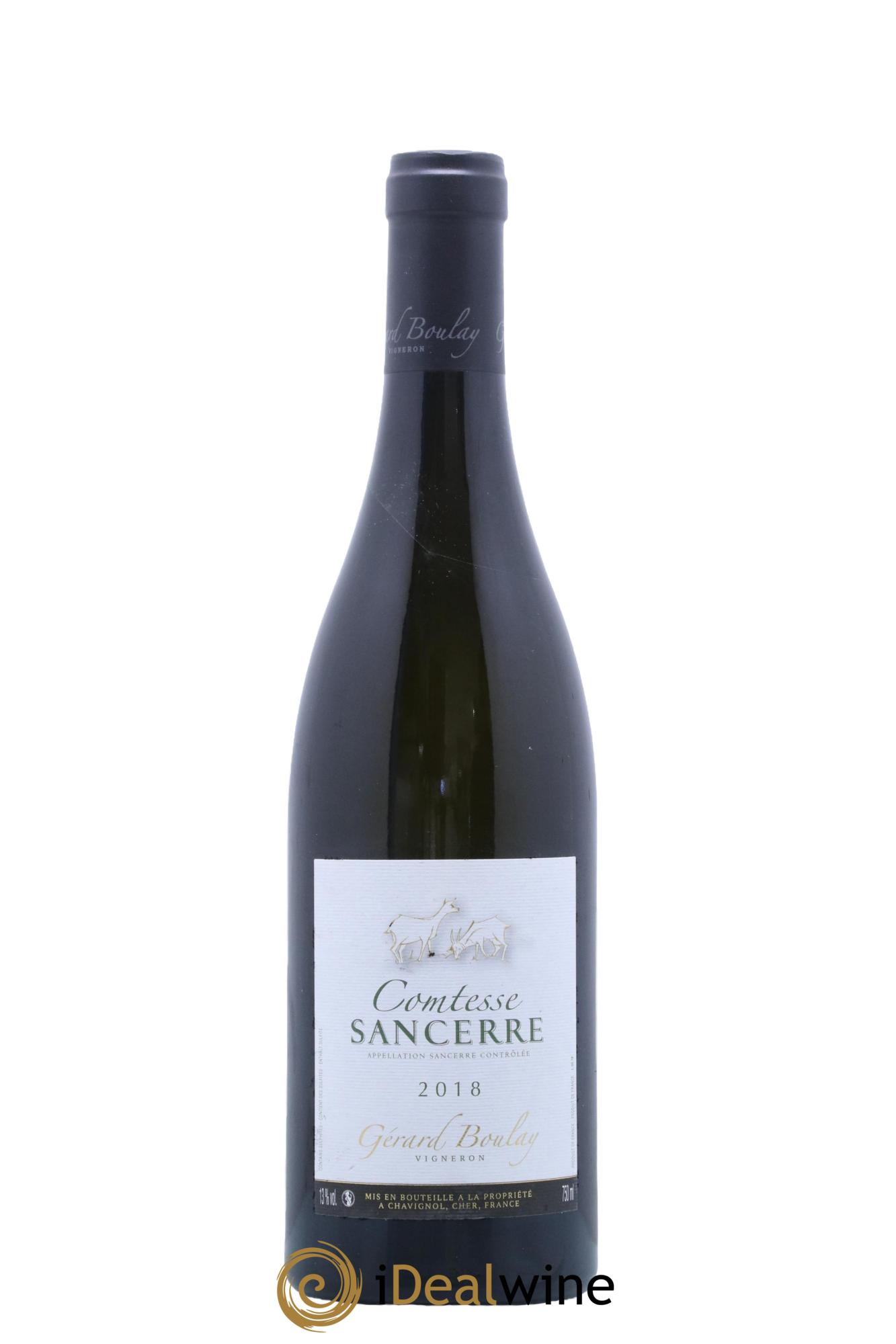 Sancerre Comtesse Gérard Boulay 2018 - Lot de 1 bouteille - 0