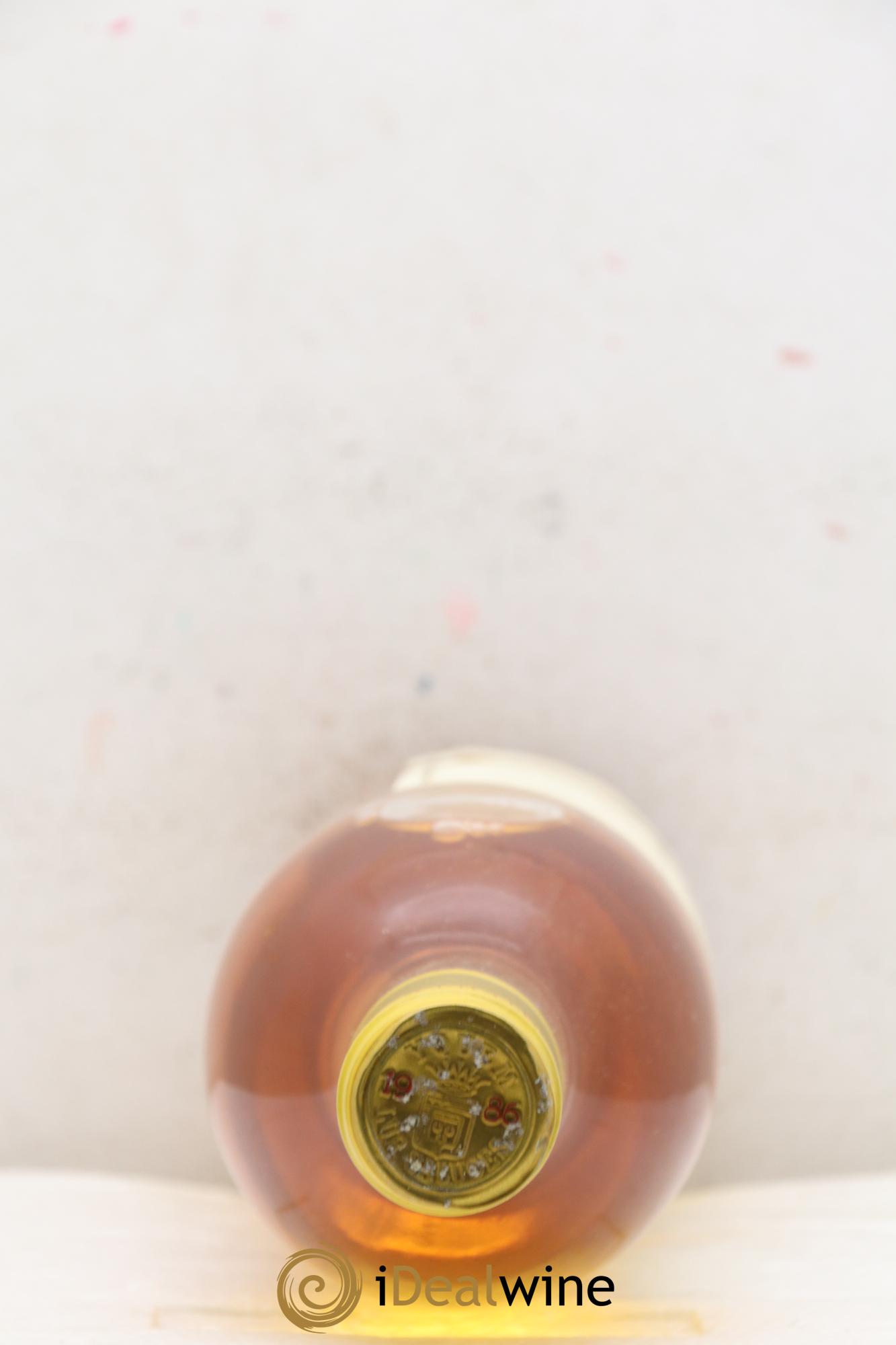 Château d' Yquem 1er Cru Classé Supérieur 1986 - Lot de 1 bouteille - 1