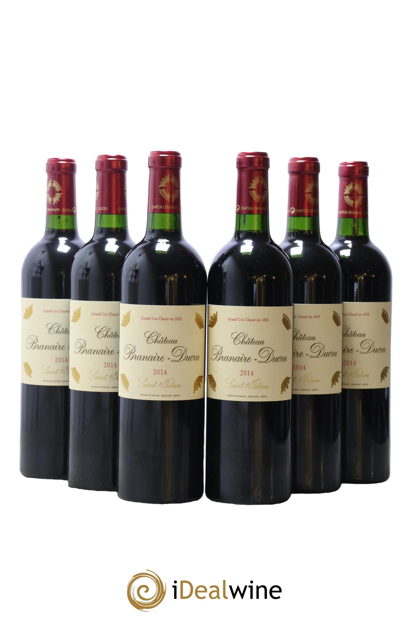 Château Branaire Ducru 4ème Grand Cru Classé 2014 - Lot de 6 bouteilles - 0