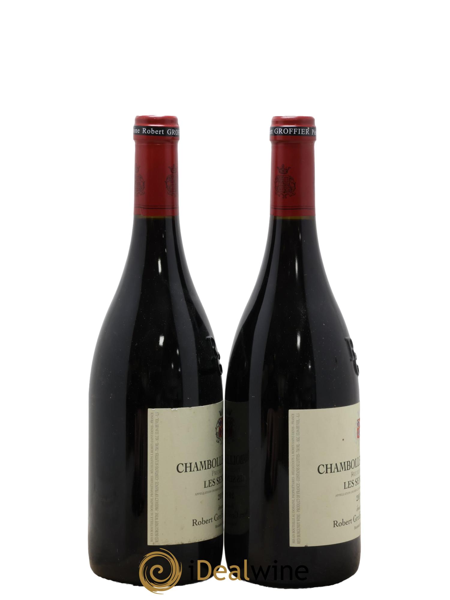 Chambolle-Musigny 1er Cru Les Sentiers Robert Groffier Père & Fils (Domaine) 2019 - Lotto di 2 bottiglie - 1