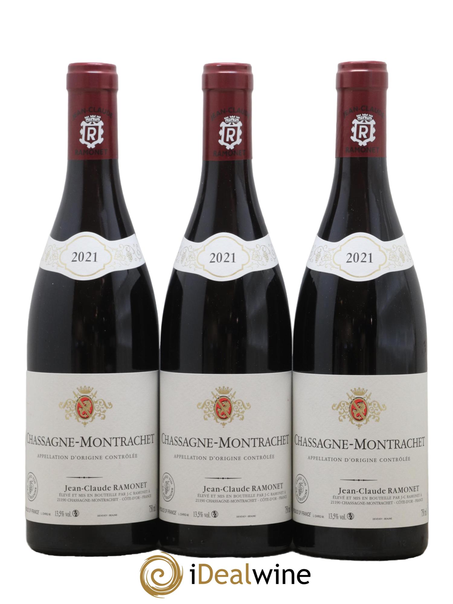 Chassagne-Montrachet Ramonet (Domaine) 2021 - Lot de 3 bouteilles - 0