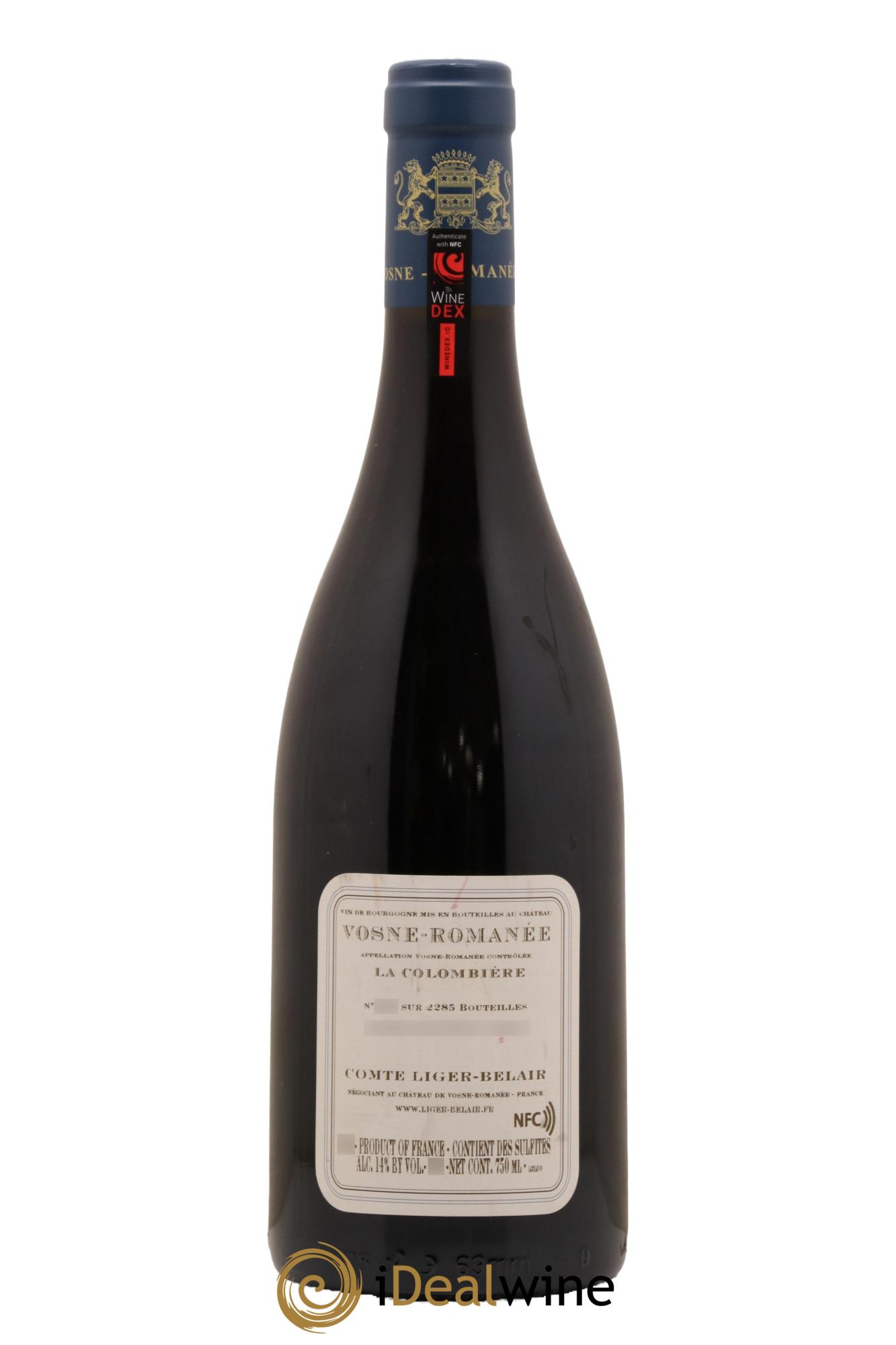 Vosne-Romanée La Colombière Comte Liger-Belair (Domaine du)  2019 - Lot de 1 bouteille - 1