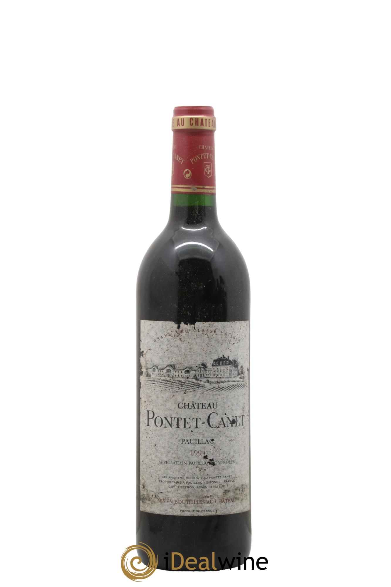 Château Pontet Canet 5ème Grand Cru Classé 1994 - Lot of 1 bottle - 0