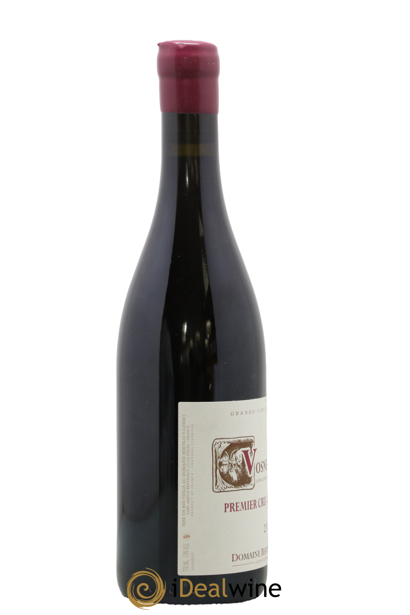 Vosne-Romanée 1er Cru Les Suchots Berthaut Gerbet (Domaine) 2022 - Lot of 1 bottle - 1