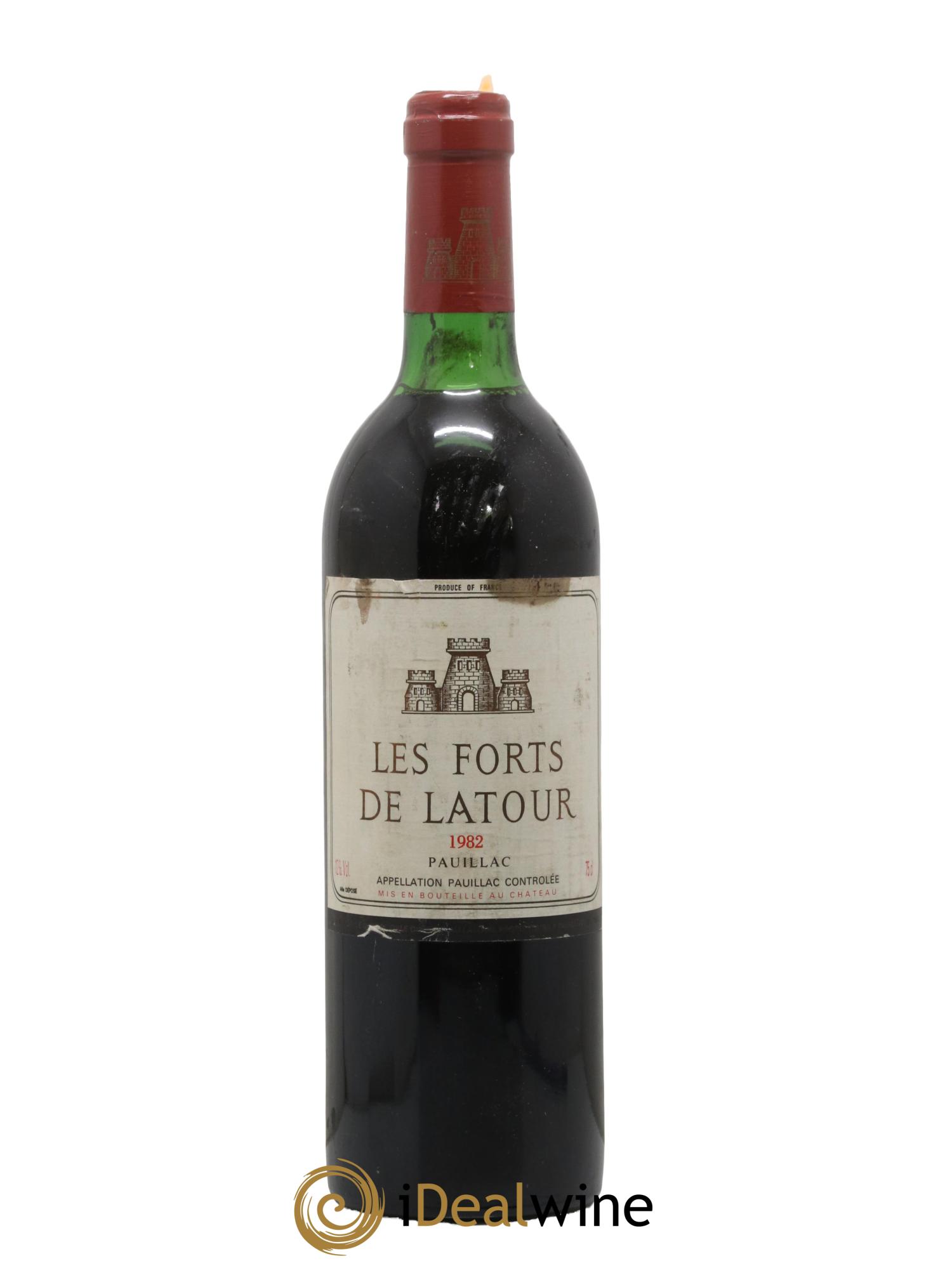 Les Forts de Latour Second Vin 1982 - Lot de 1 bouteille - 0