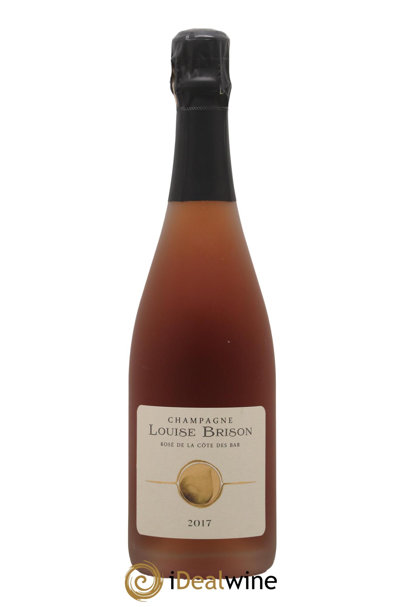Champagne - Brut Nature Rosé de la Côte des Bar Louise Brison 2017 - Lot de 1 bouteille - 0