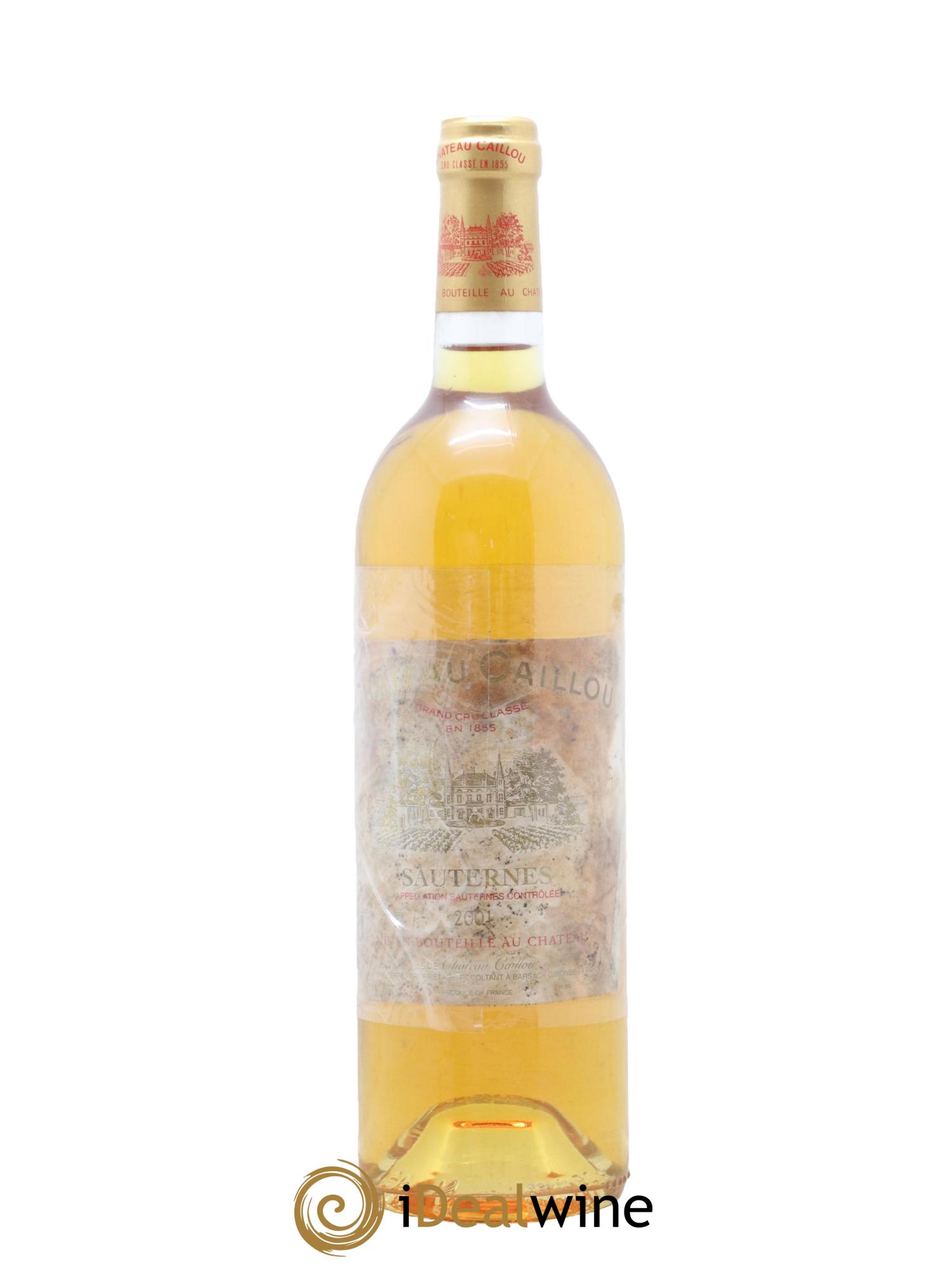 Château Caillou 2ème Grand Cru Classé 2001 - Lotto di 1 bottiglia - 0
