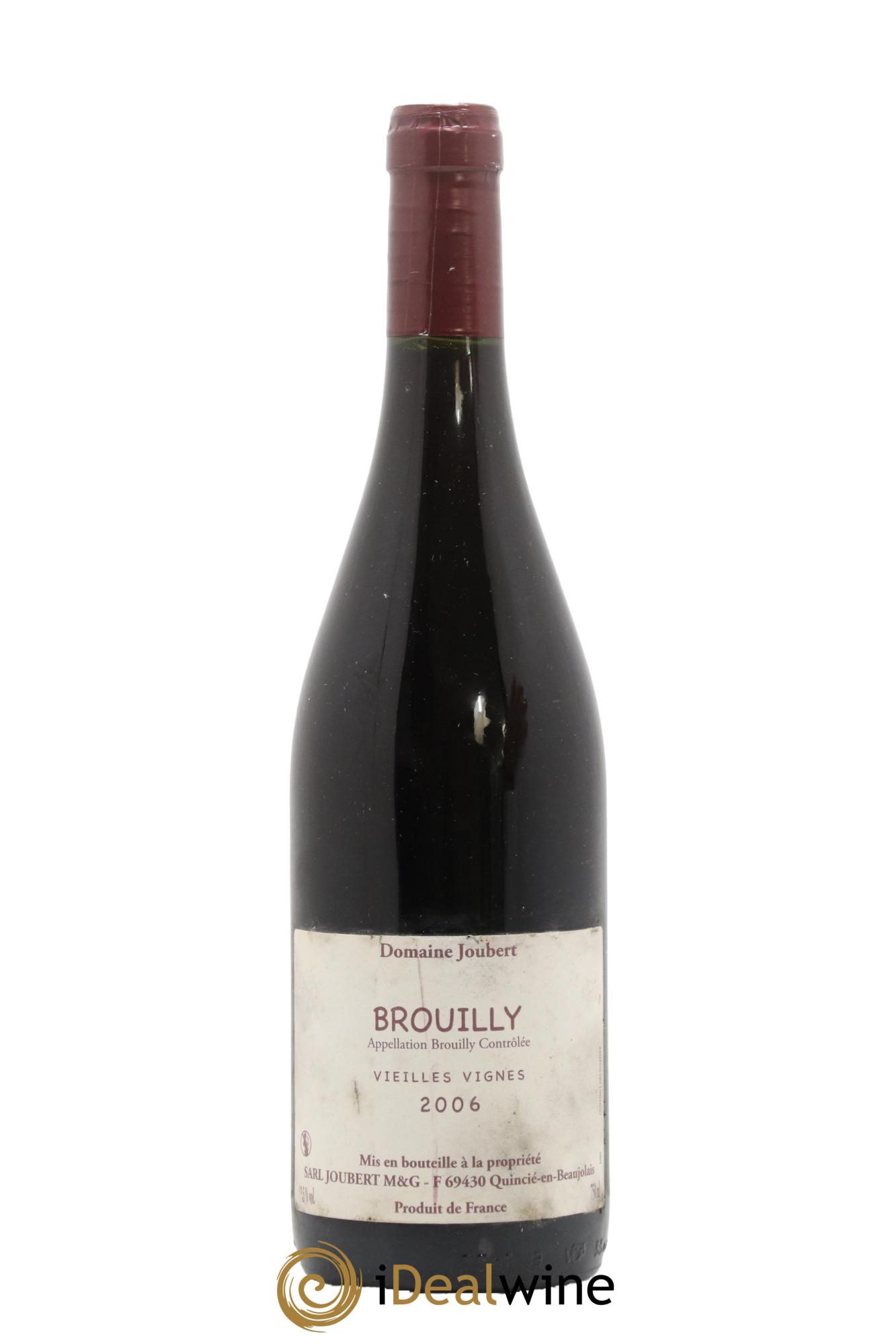 Brouilly Vieille Vignes Domaine Joubert 2006 - Lot de 1 bouteille - 0