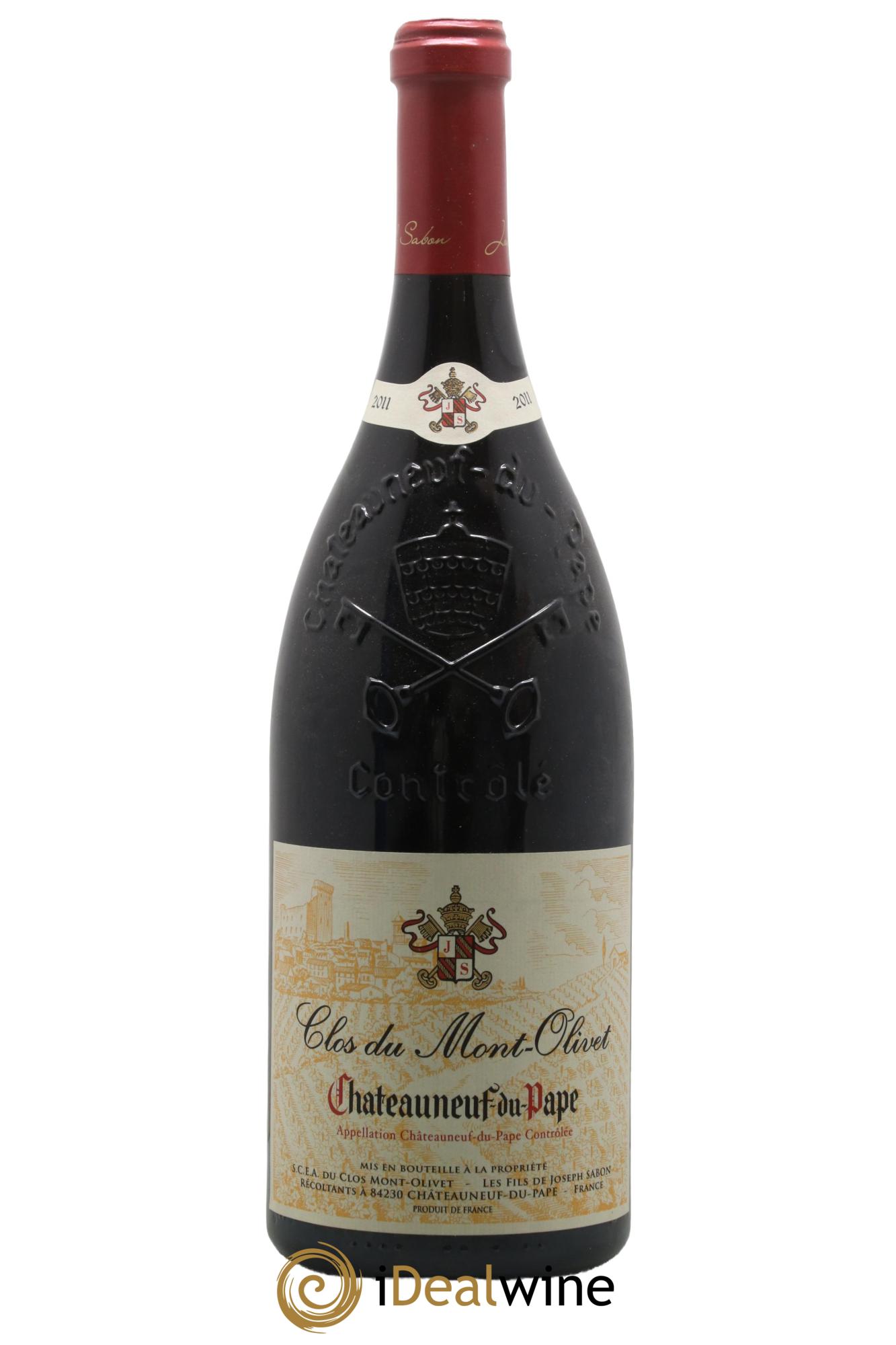 Châteauneuf-du-Pape Clos du Mont-Olivet 2011 - Lot de 1 magnum - 0
