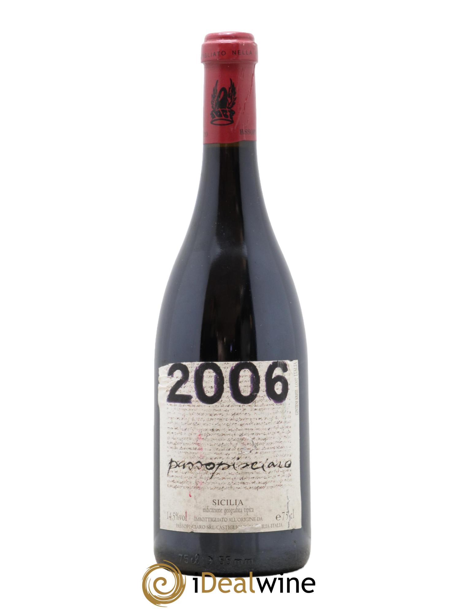 Italie Sicile Etna Passopisciaro 2006 - Lot de 1 bouteille - 0