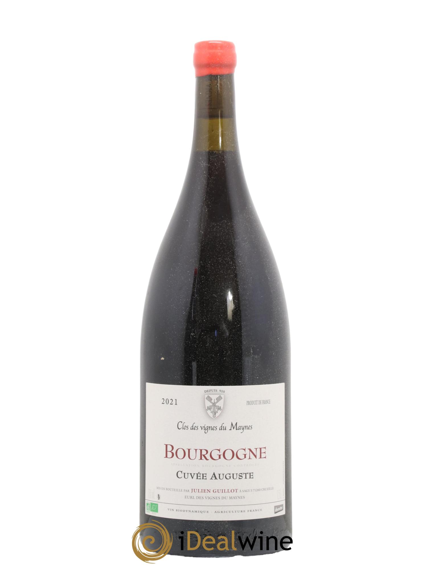Bourgogne Cuvée Auguste Les Vignes du Maynes 2021 - Lot de 1 magnum - 0