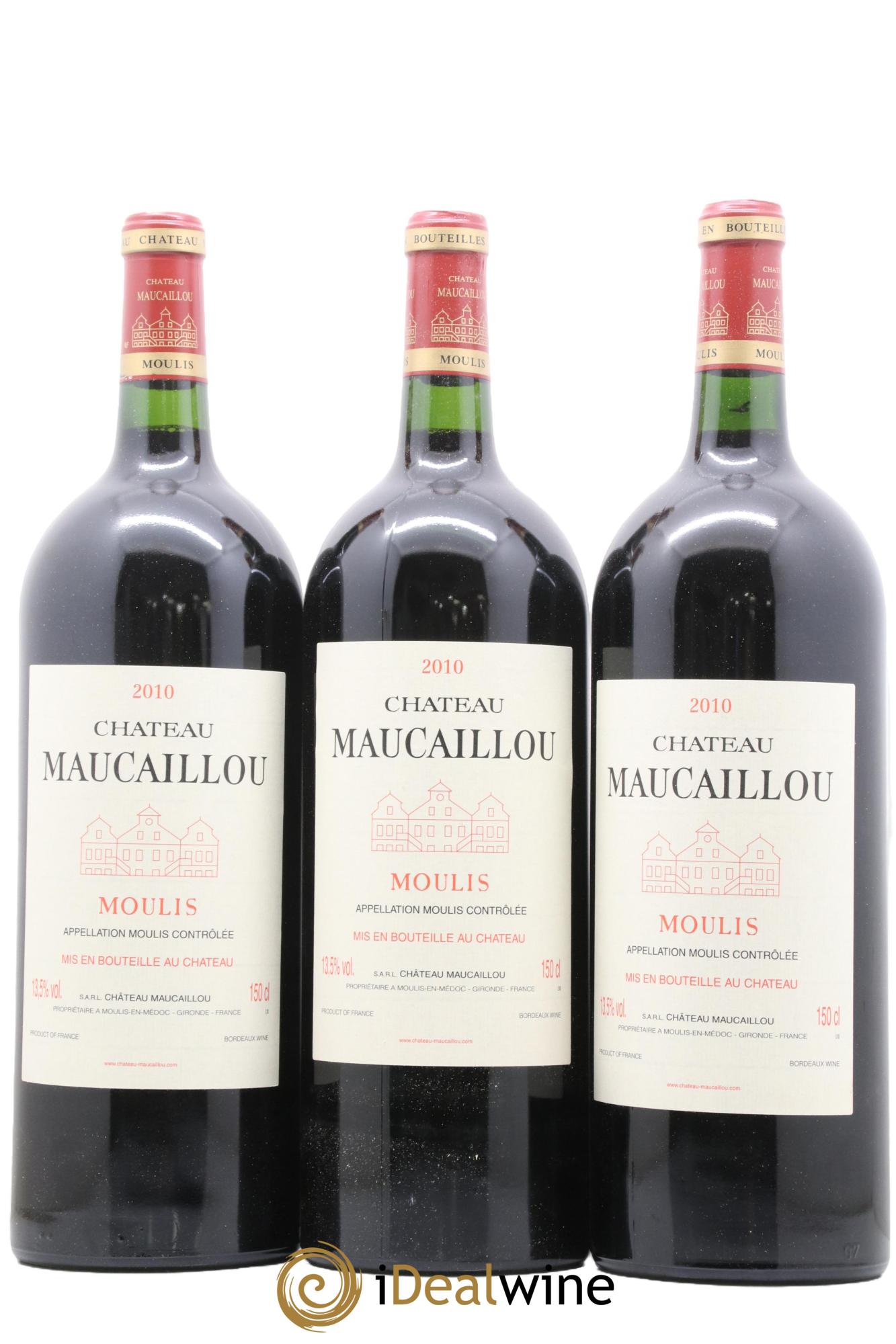 Château Maucaillou 2010 - Lot de 6 magnums - 2