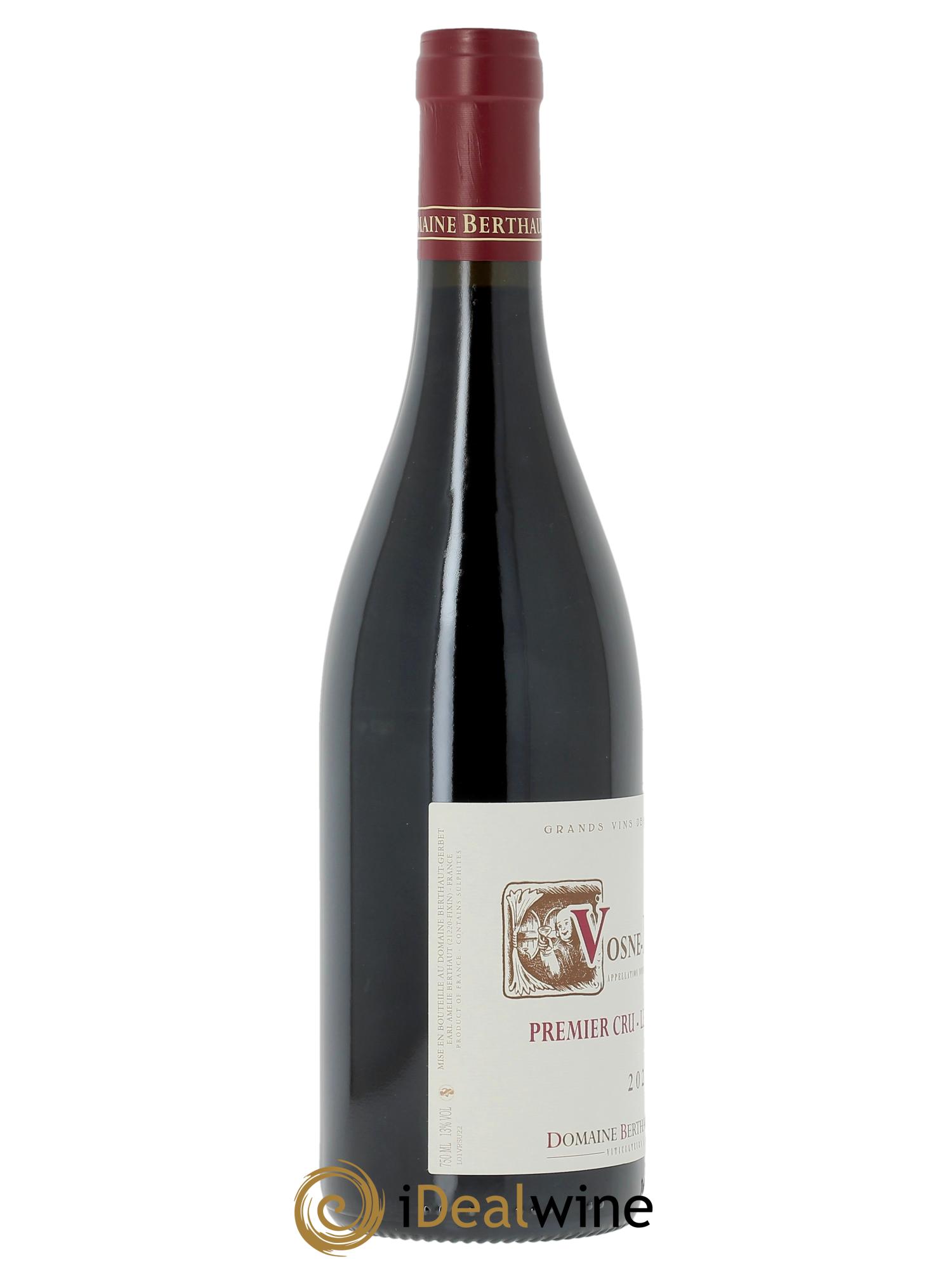 Vosne-Romanée 1er Cru Les Suchots Berthaut Gerbet (Domaine) 2022 - Lot de 1 bouteille - 1