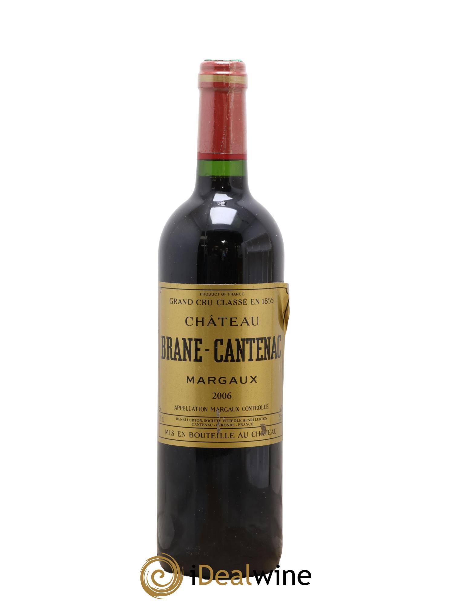 Château Brane Cantenac 2ème Grand Cru Classé 2006 - Lot de 1 bouteille - 0