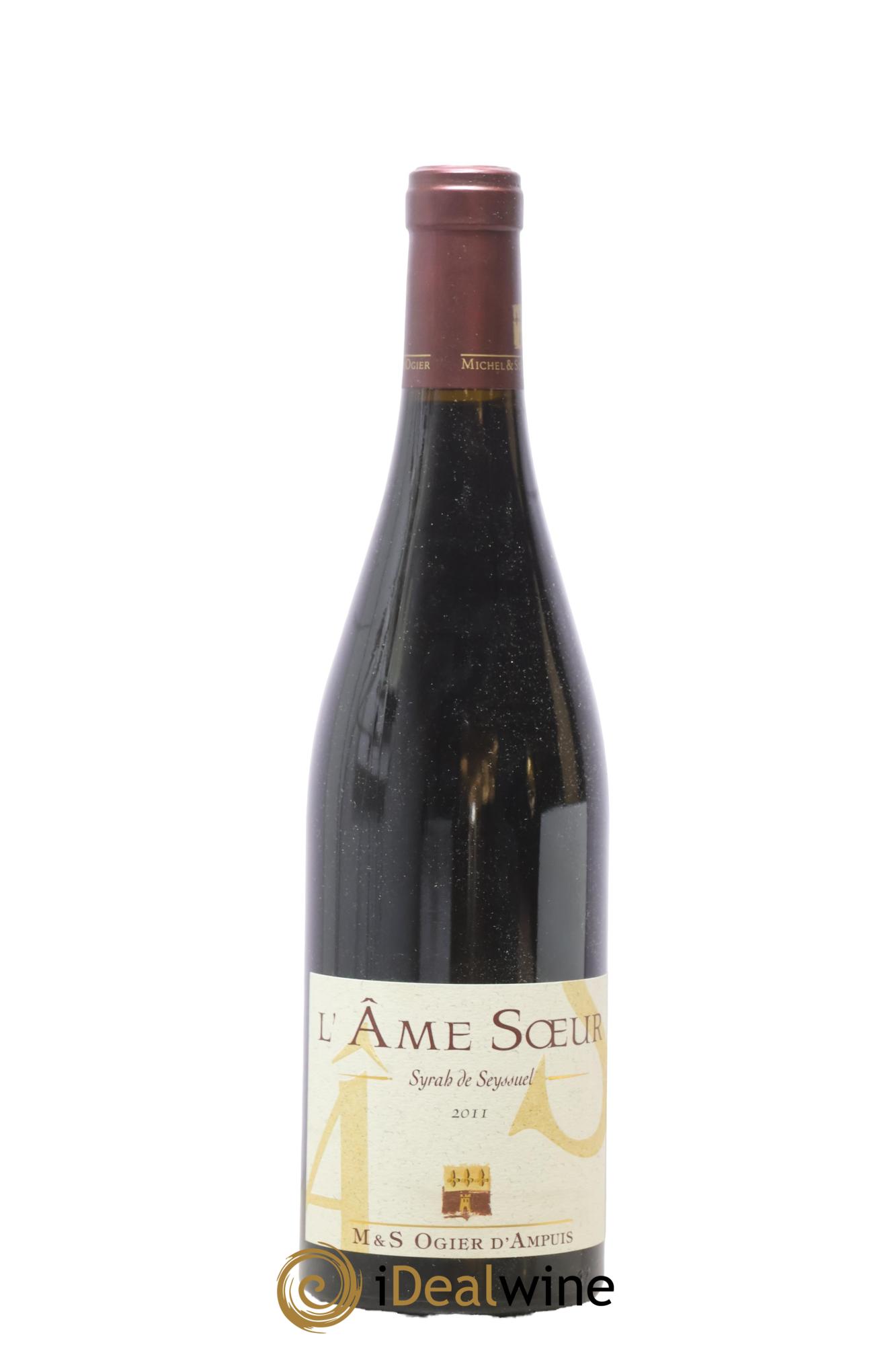 Collines Rhodaniennes L'Ame Soeur Syrah de Seyssuel Stéphane Ogier 2011 - Lot of 1 bottle - 0