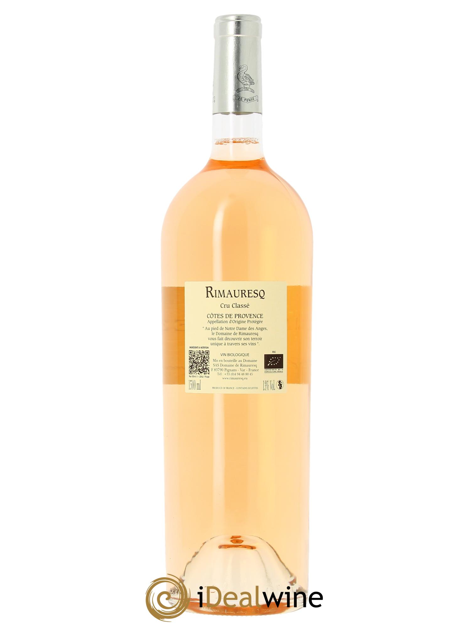 Côtes de Provence Rimauresq Cru Classé  2024 - Posten von 1 Magnum - 1
