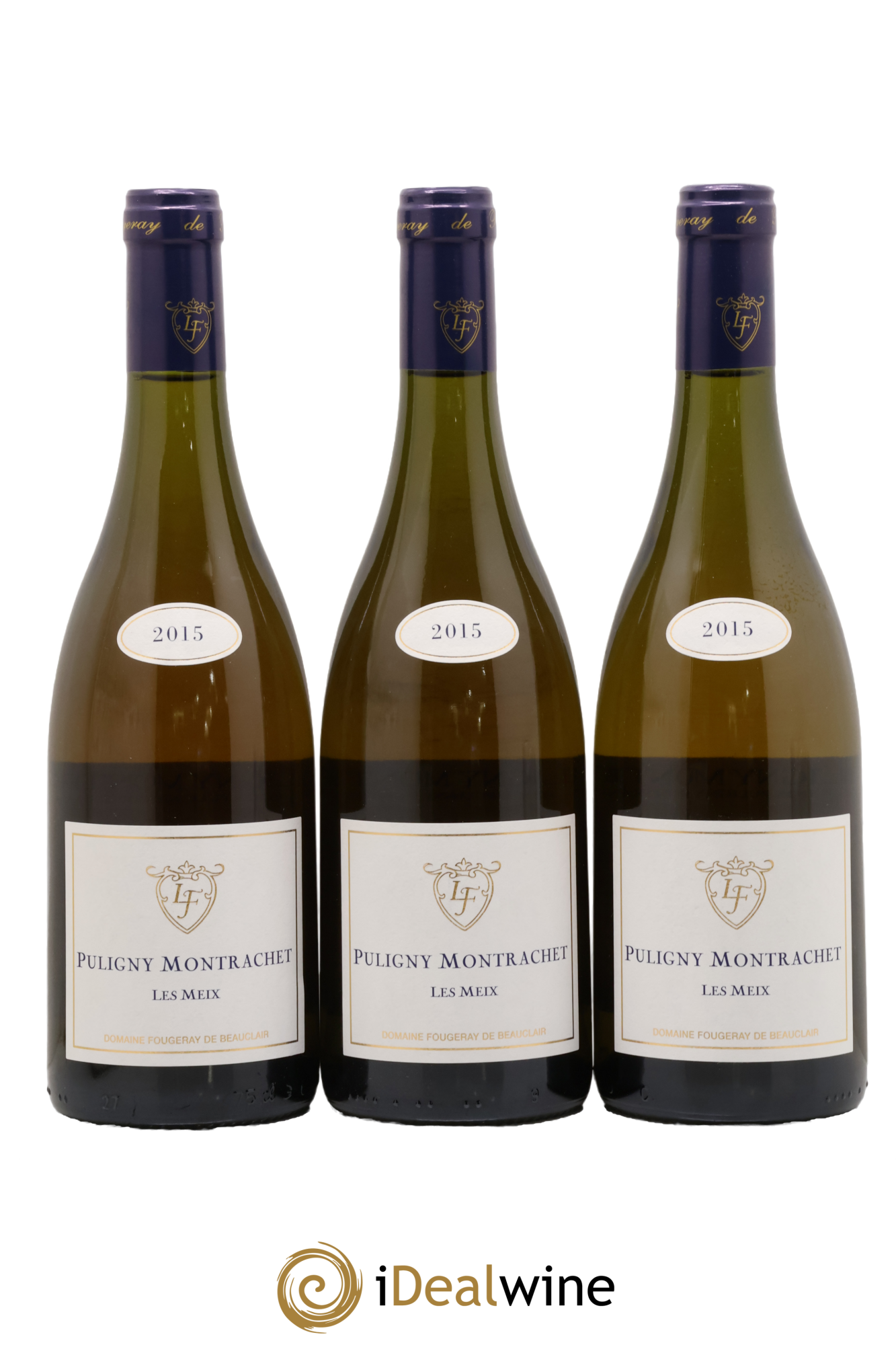 Puligny-Montrachet Les Meix Fougeray de Beauclair 2015 - Lot de 3 bouteilles - 0