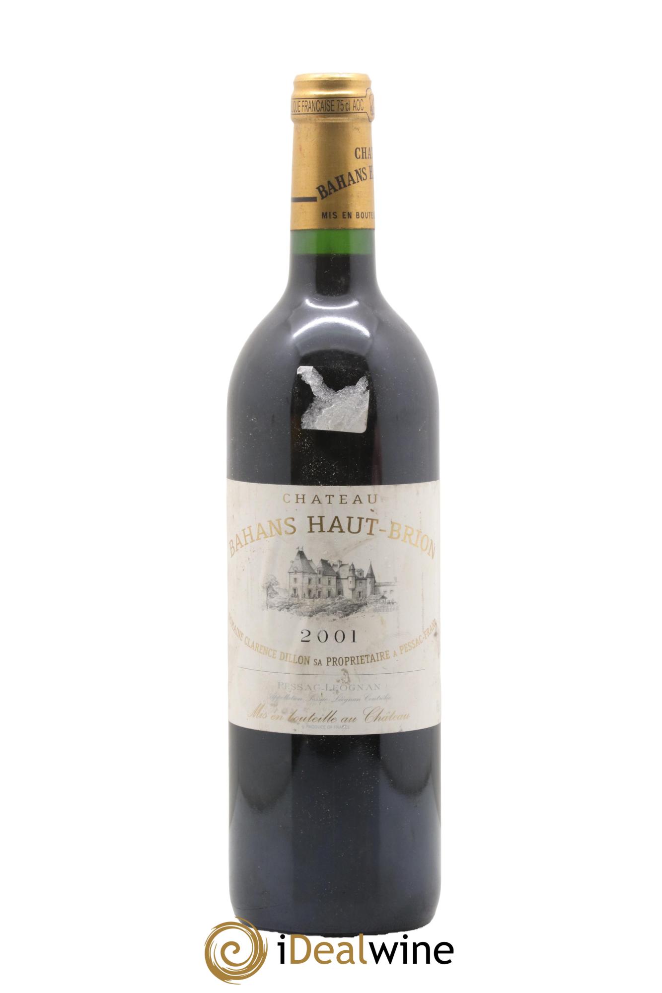 Clarence (Bahans) de Haut-Brion Second Vin 2001 - Posten von 1 Flasche - 0