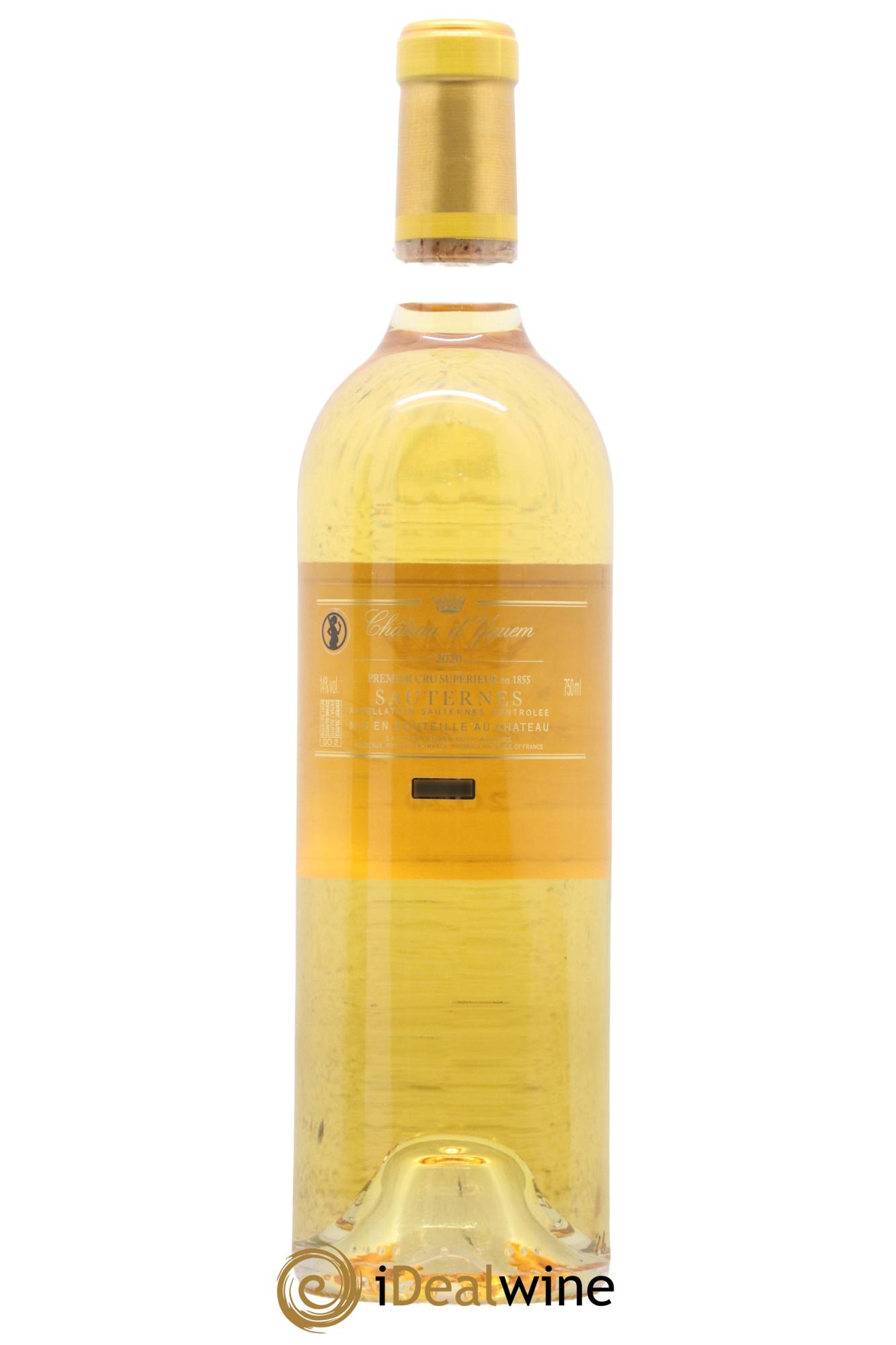 Château d' Yquem 1er Cru Classé Supérieur 2020 - Posten von 1 Flasche - 1