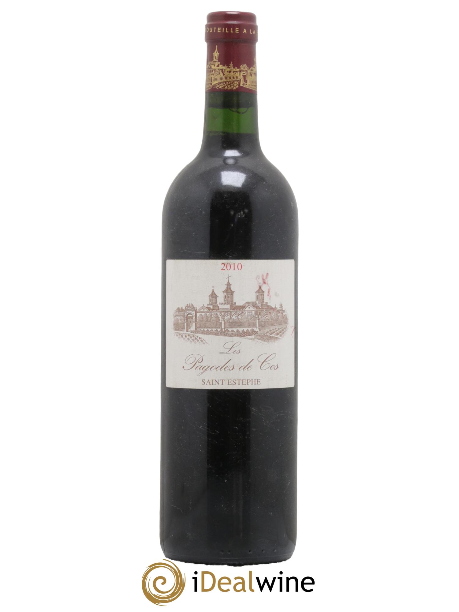 Les Pagodes de Cos Second Vin  2010 - Lot of 1 bottle - 0