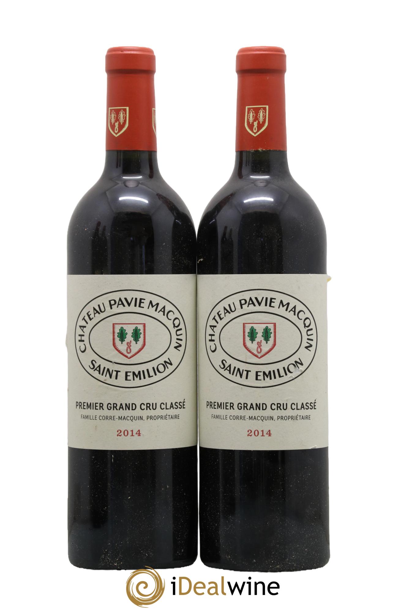 Château Pavie Macquin 1er Grand Cru Classé B 2014 - Lot de 2 bouteilles - 0