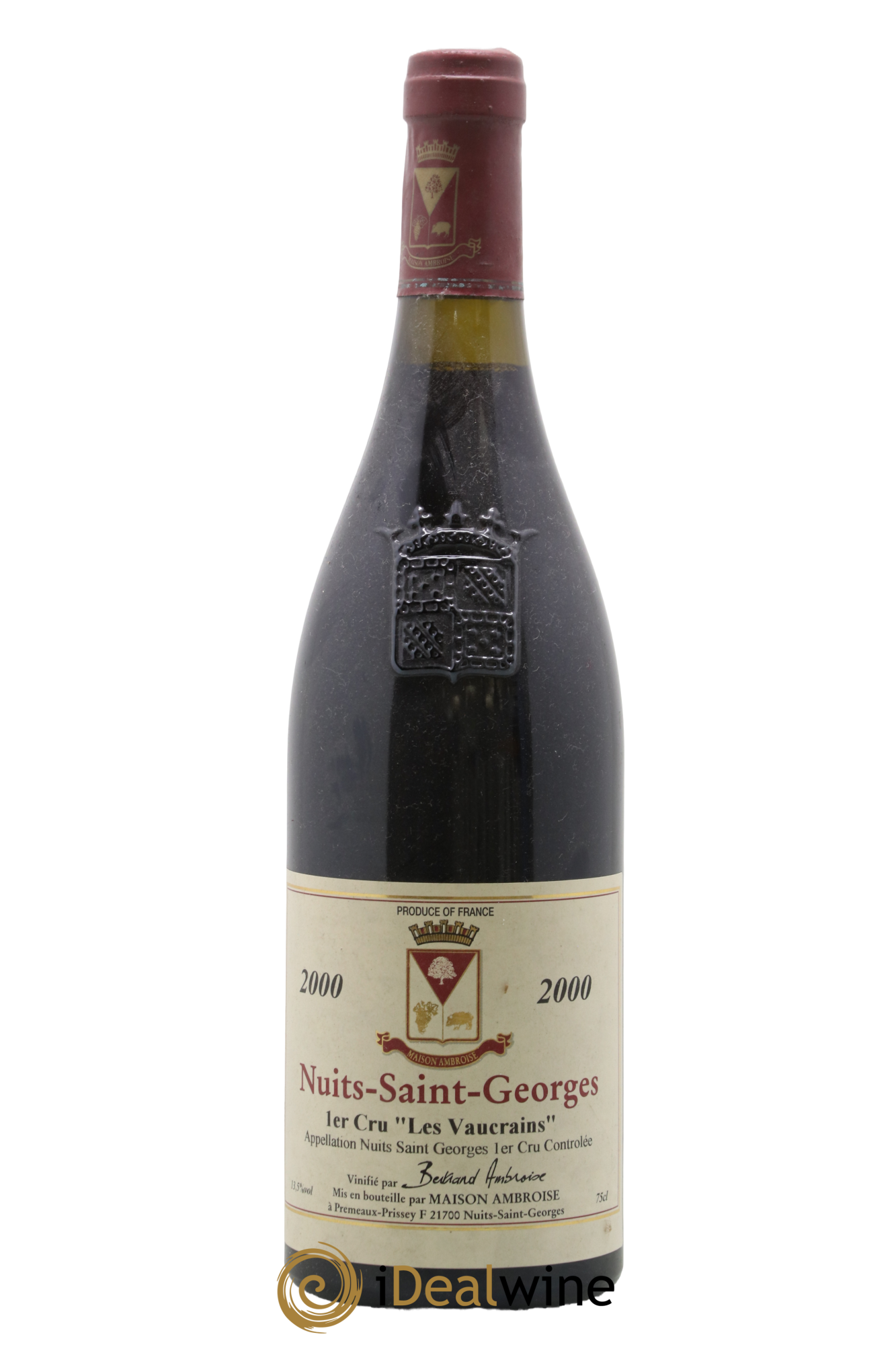 Nuits-Saint-Georges 1er Cru Les Vaucrains Bertrand Ambroise 2000 - Lot de 1 bouteille - 0
