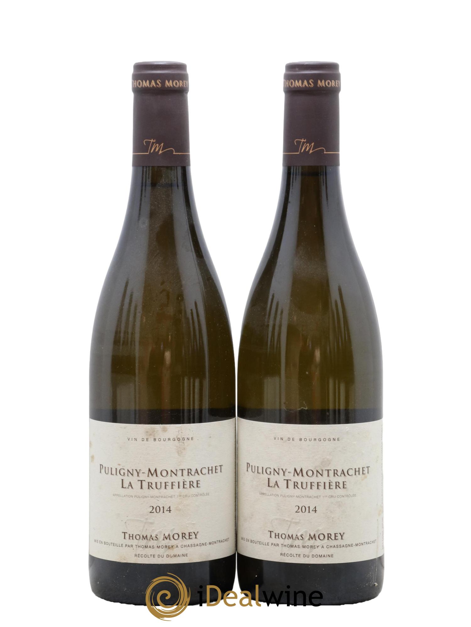 Puligny-Montrachet 1er Cru La Truffière Thomas Morey 2014 - Posten von 2 Flaschen - 0