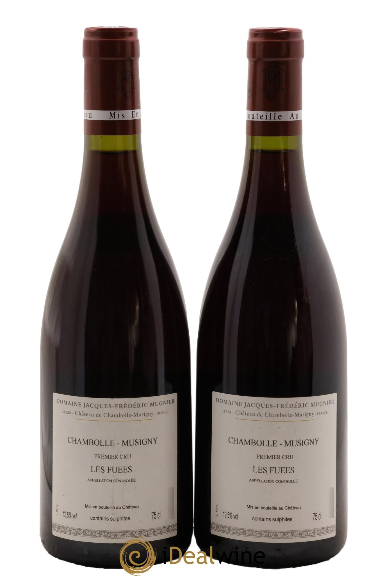 Chambolle-Musigny 1er Cru Les Fuées Jacques-Frédéric Mugnier 2014 - Lot de 2 bouteilles - 1