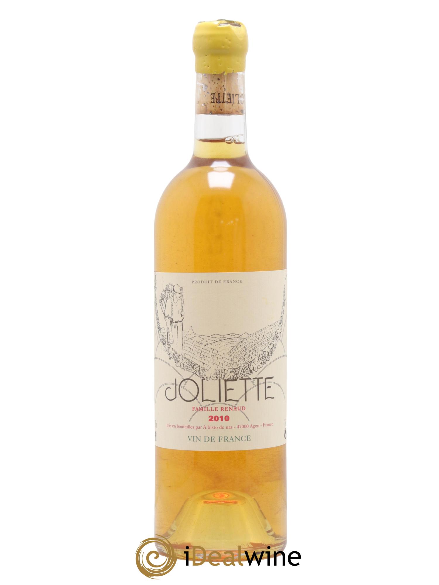 Vin de France Clos Joliette 2010 - Lot de 1 bouteille - 0