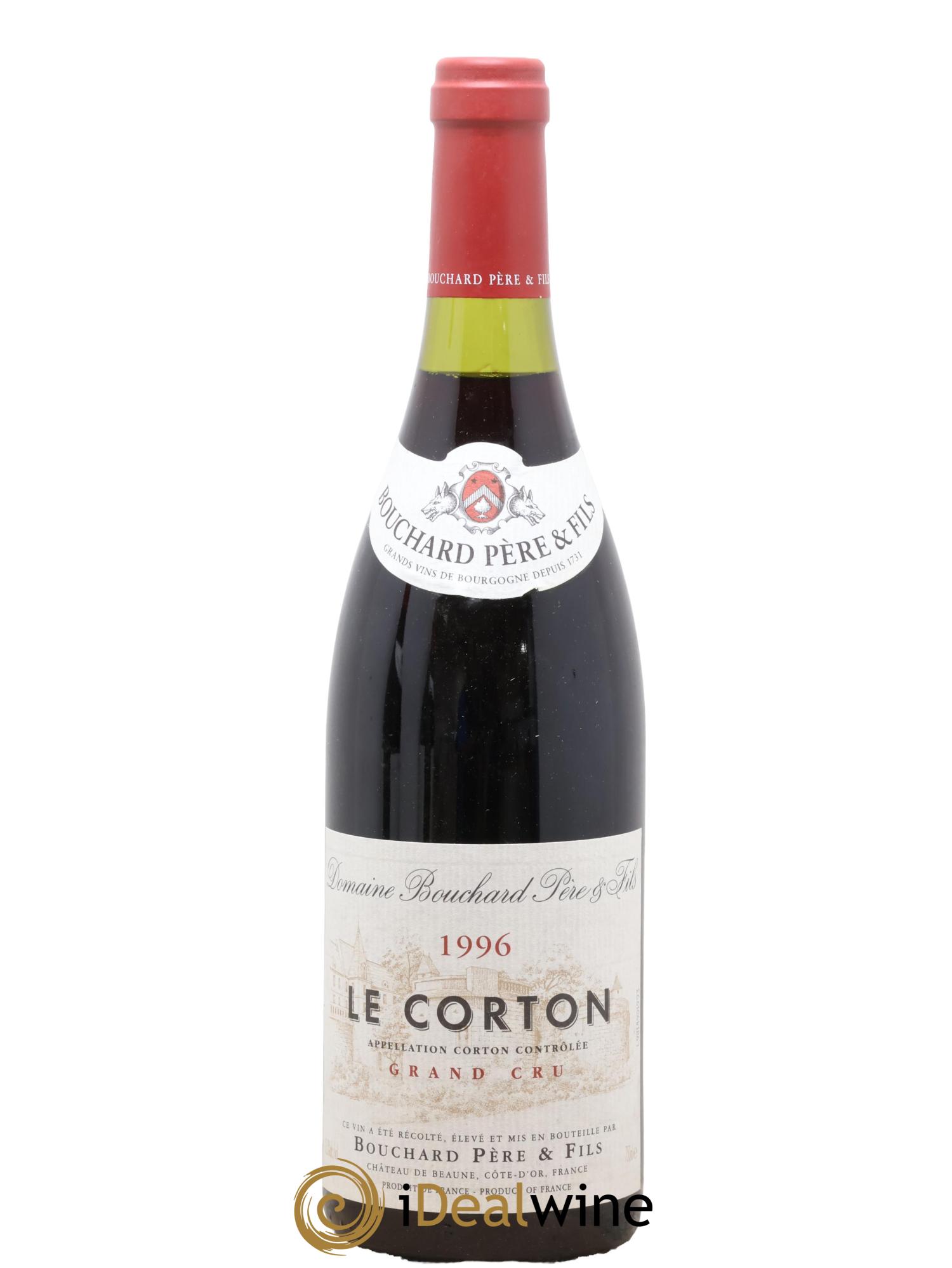 Corton Grand Cru Le Corton Bouchard Père & Fils 1996 - Lot of 1 bottle - 0