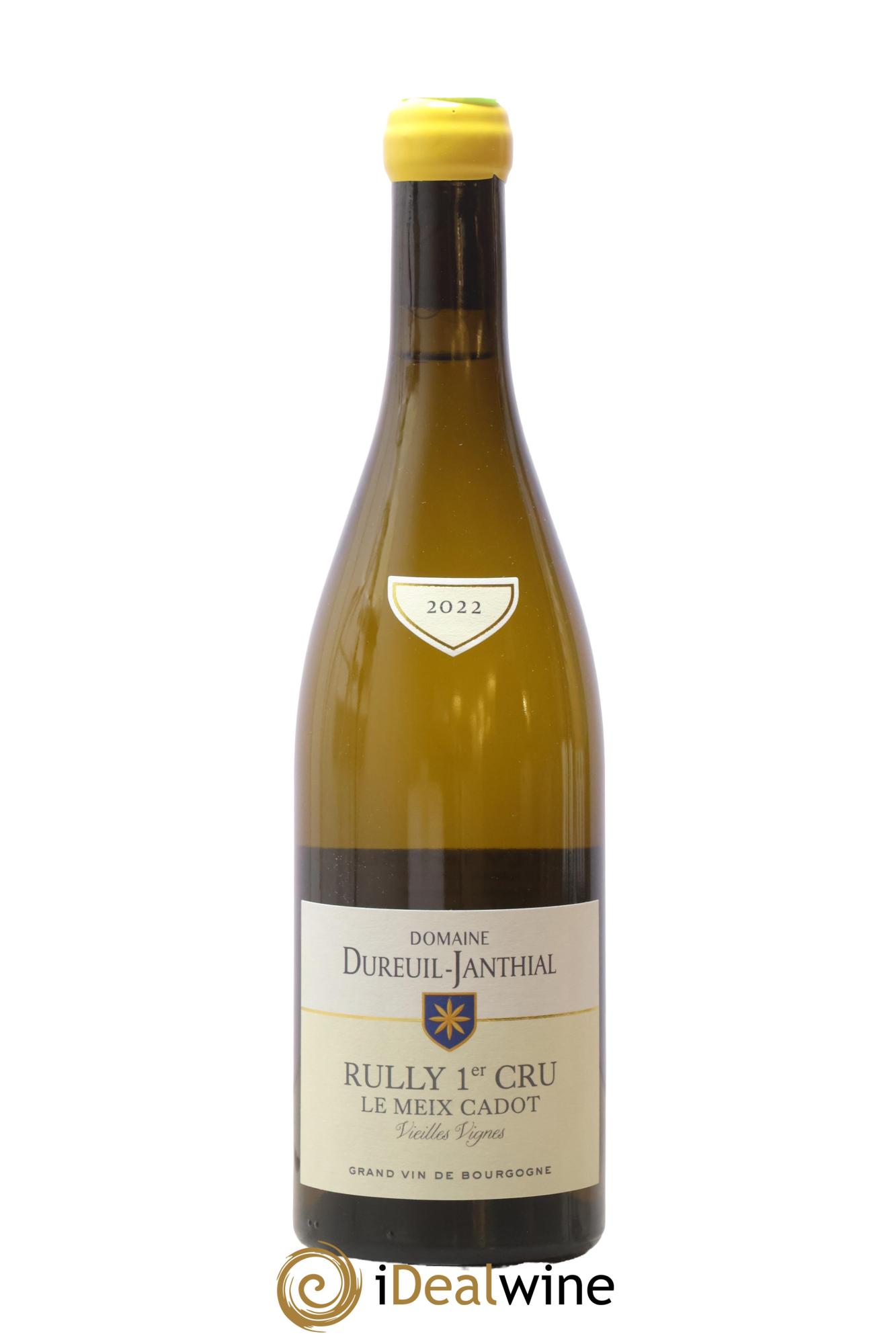Rully 1er Cru Le Meix Cadot Vieilles Vignes Vincent Dureuil-Janthial 2022 - Lot de 1 bouteille - 0