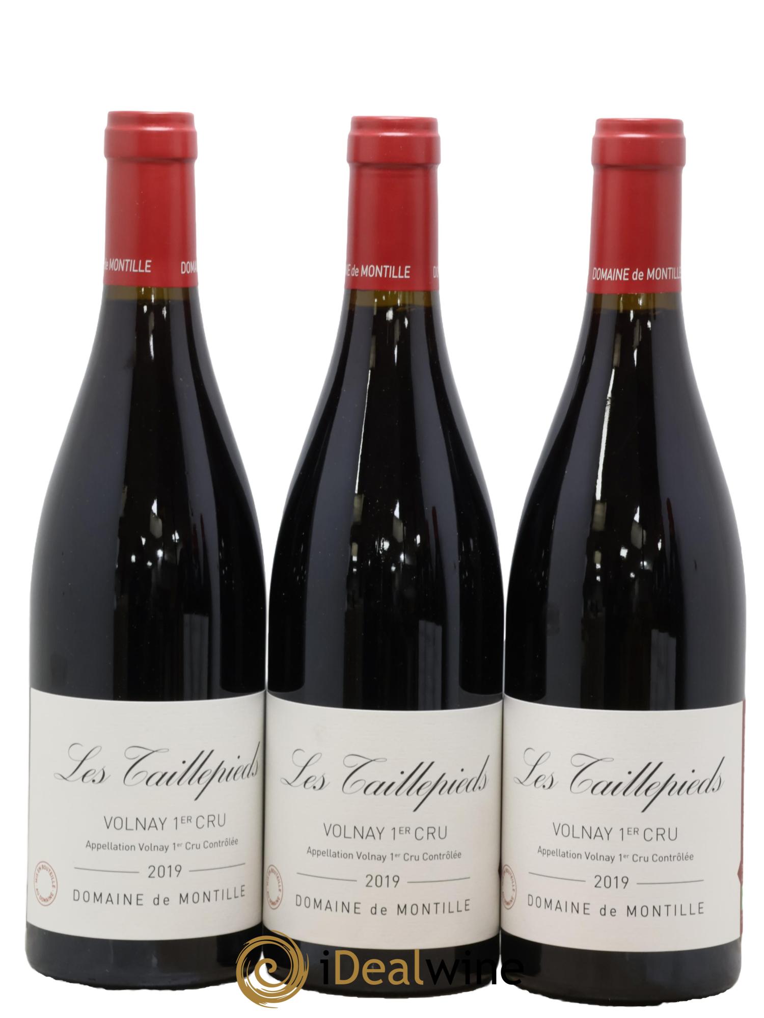 Volnay 1er Cru Les Taillepieds De Montille (Domaine) 2019 - Lot of 3 bottles - 0