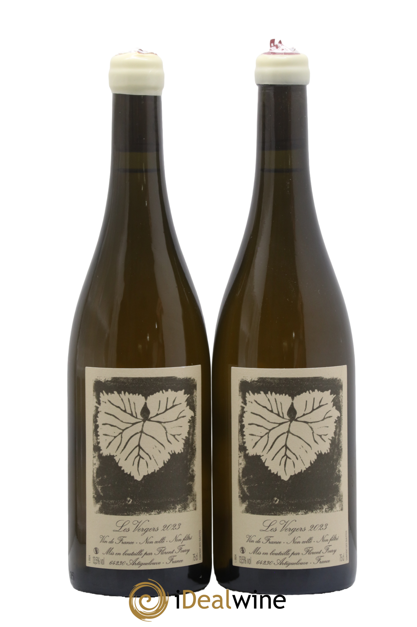 Vin de France Les Vergers Florent Fourny 2023 - Lot de 2 bouteilles - 0