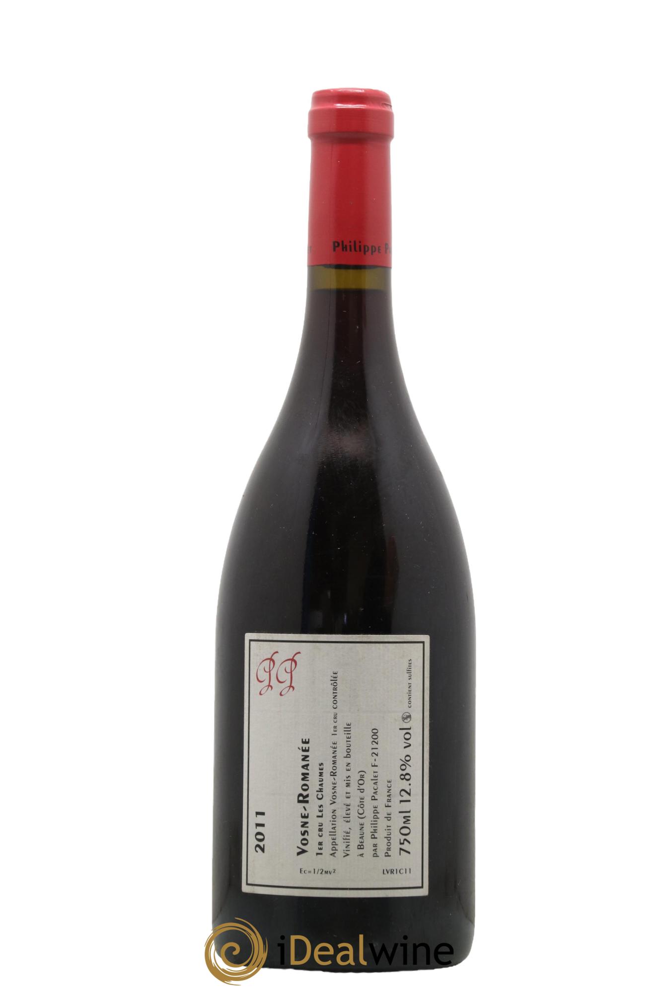 Vosne-Romanée 1er Cru Les Chaumes Philippe Pacalet 2011 - Lotto di 1 bottiglia - 1