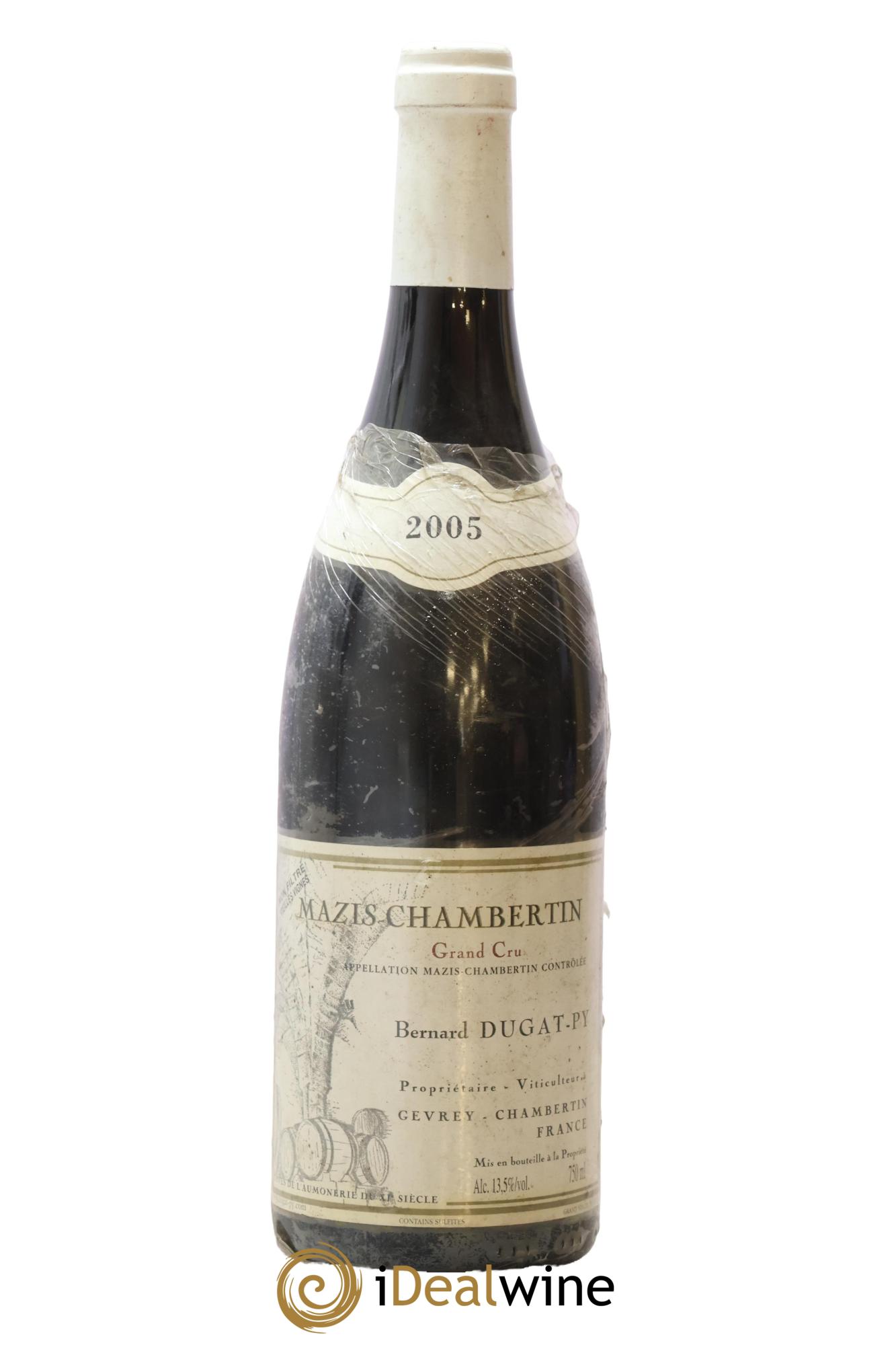 Mazis-Chambertin Grand Cru Vieilles Vignes Dugat-Py 2005 - Lot of 1 bottle - 0