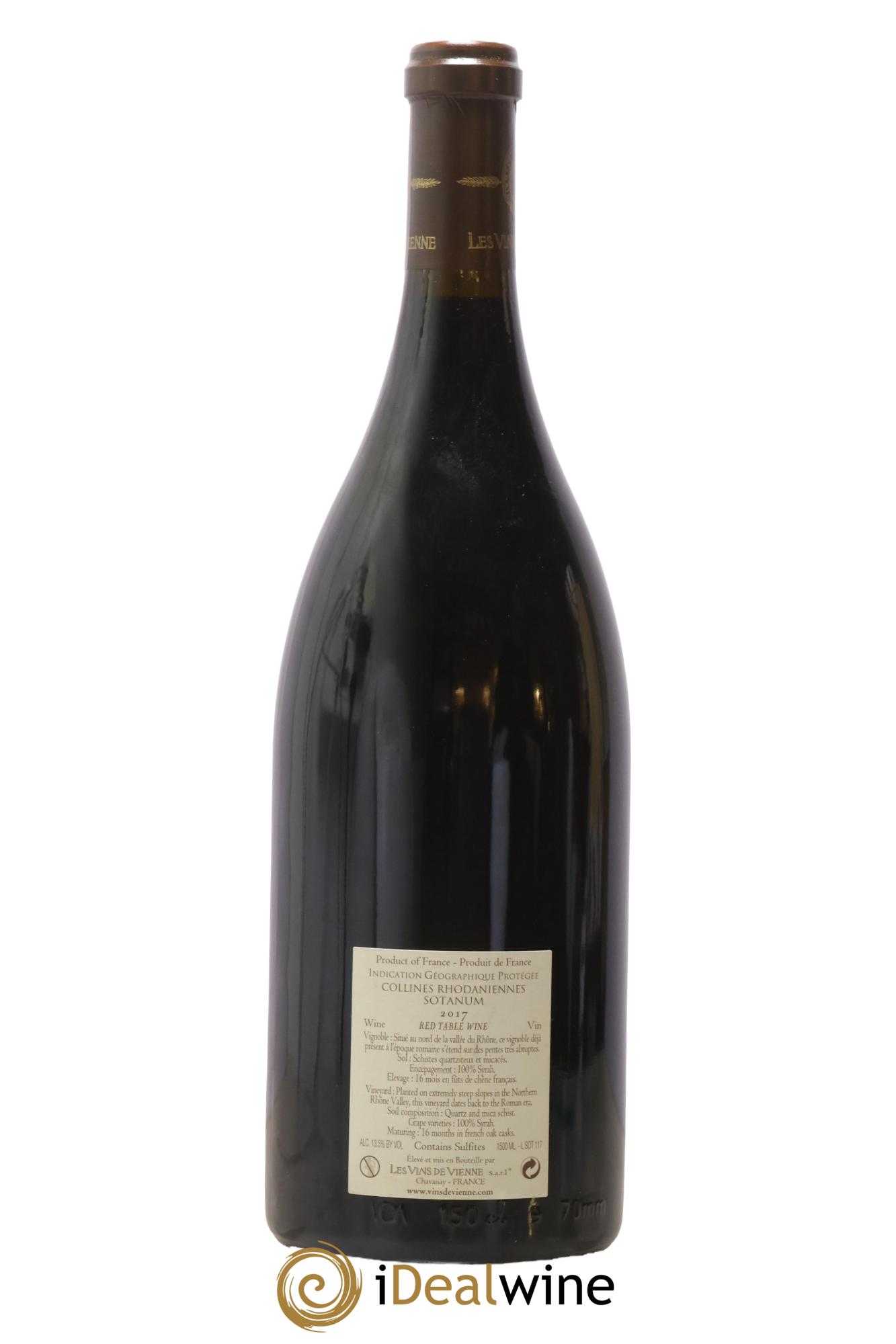 Côte-Rôtie So'Brune Jean-Michel Stephan 2017 - Lotto di 3 bottiglie - 12