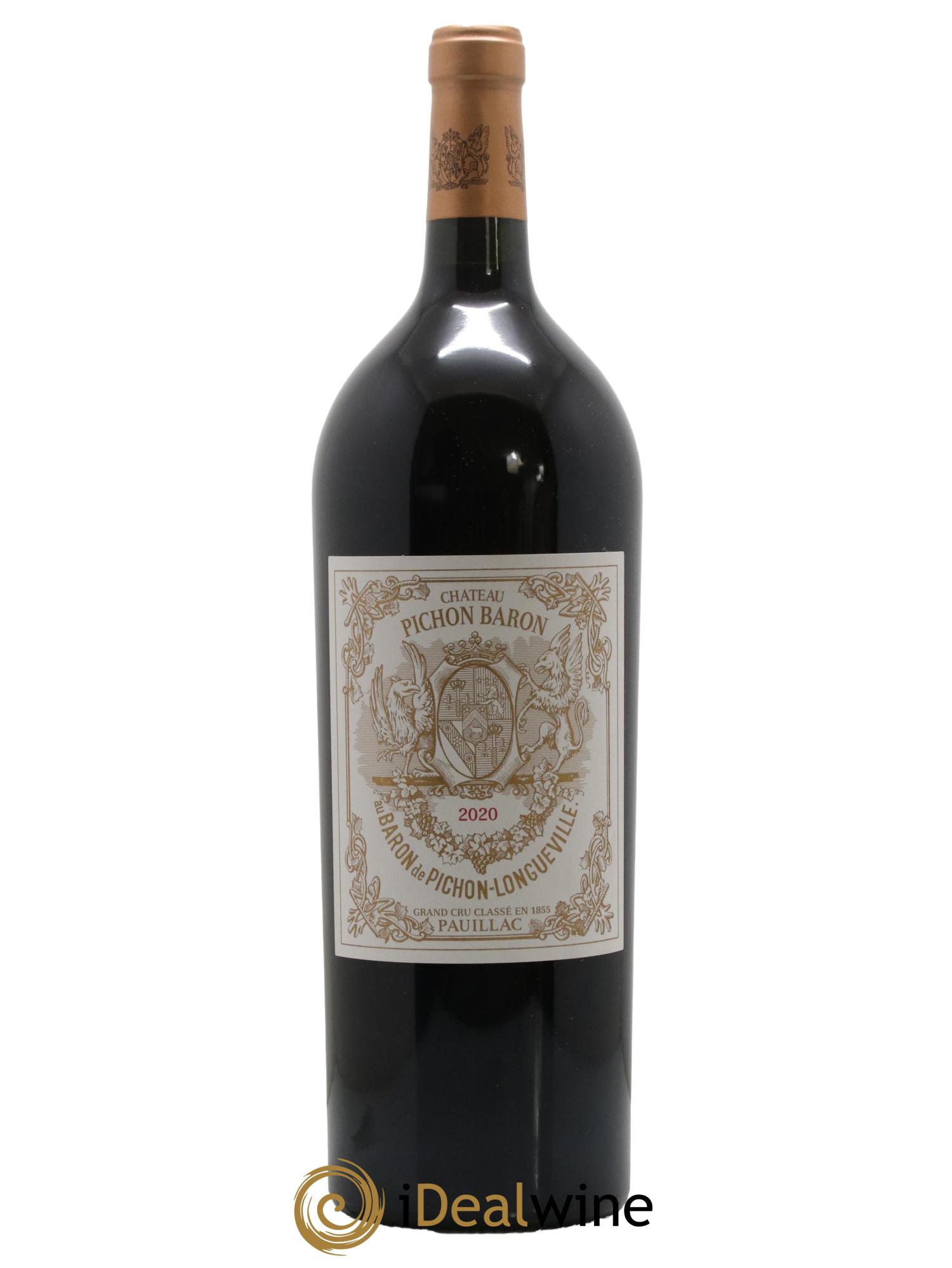 Pichon Longueville Baron 2ème Grand Cru Classé 2020 - Lot de 1 magnum - 0