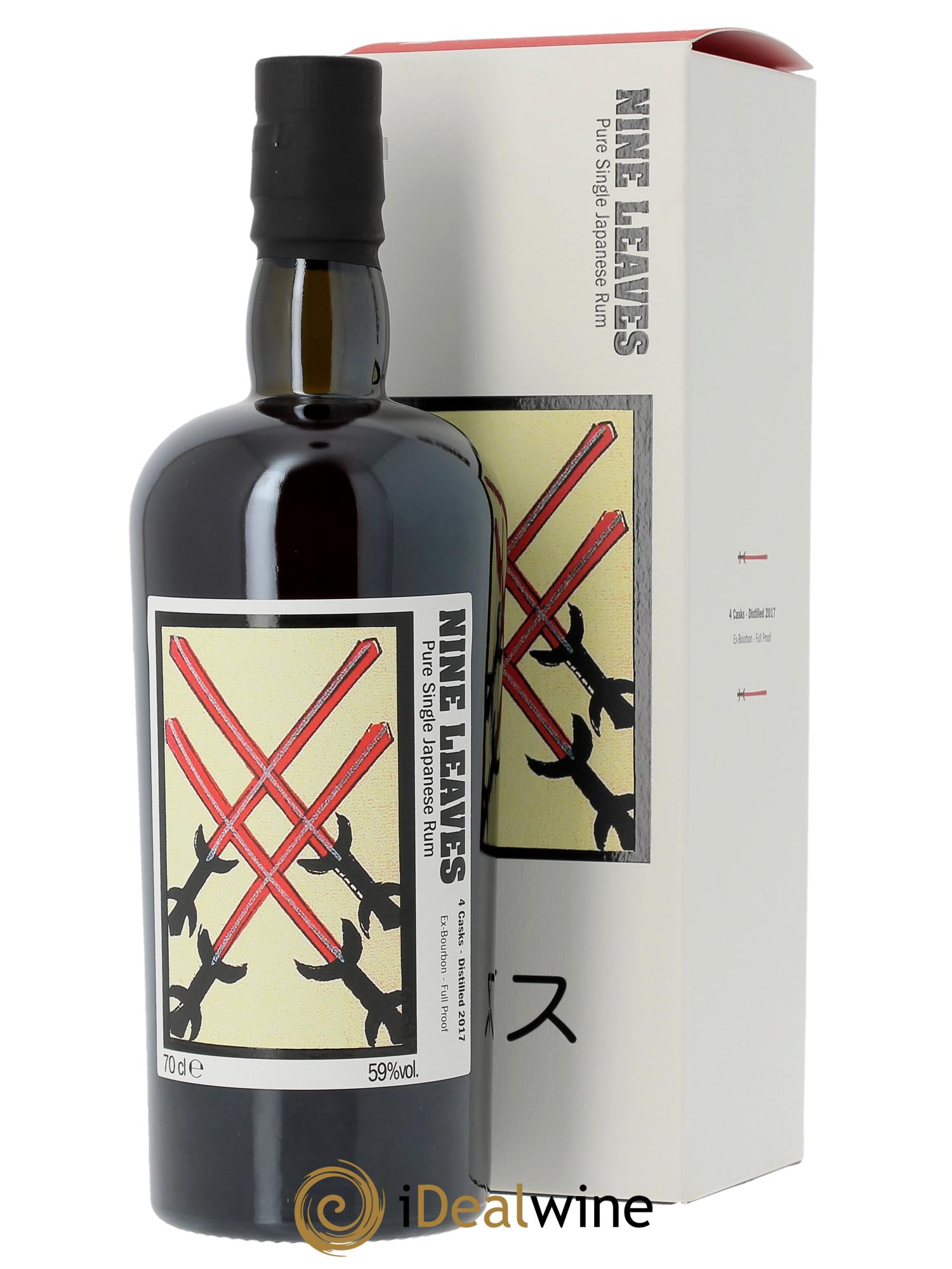Rhum Nine Leaves Ex-Bourbon Small Batch 2017 - Posten von 1 Flasche - 0